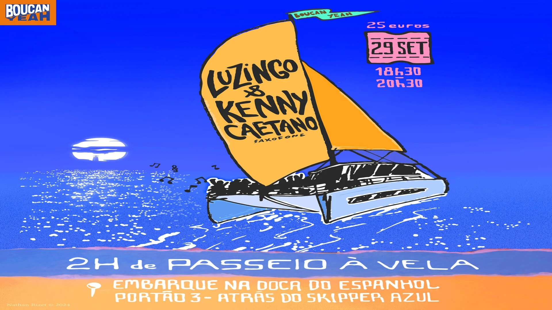 Boucanyeah No Tejo Com Luzingo E Kenny Caetano Cover