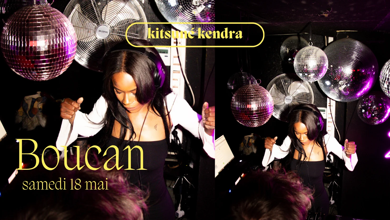 Boucan Invite Kitsuné Kendra Cover