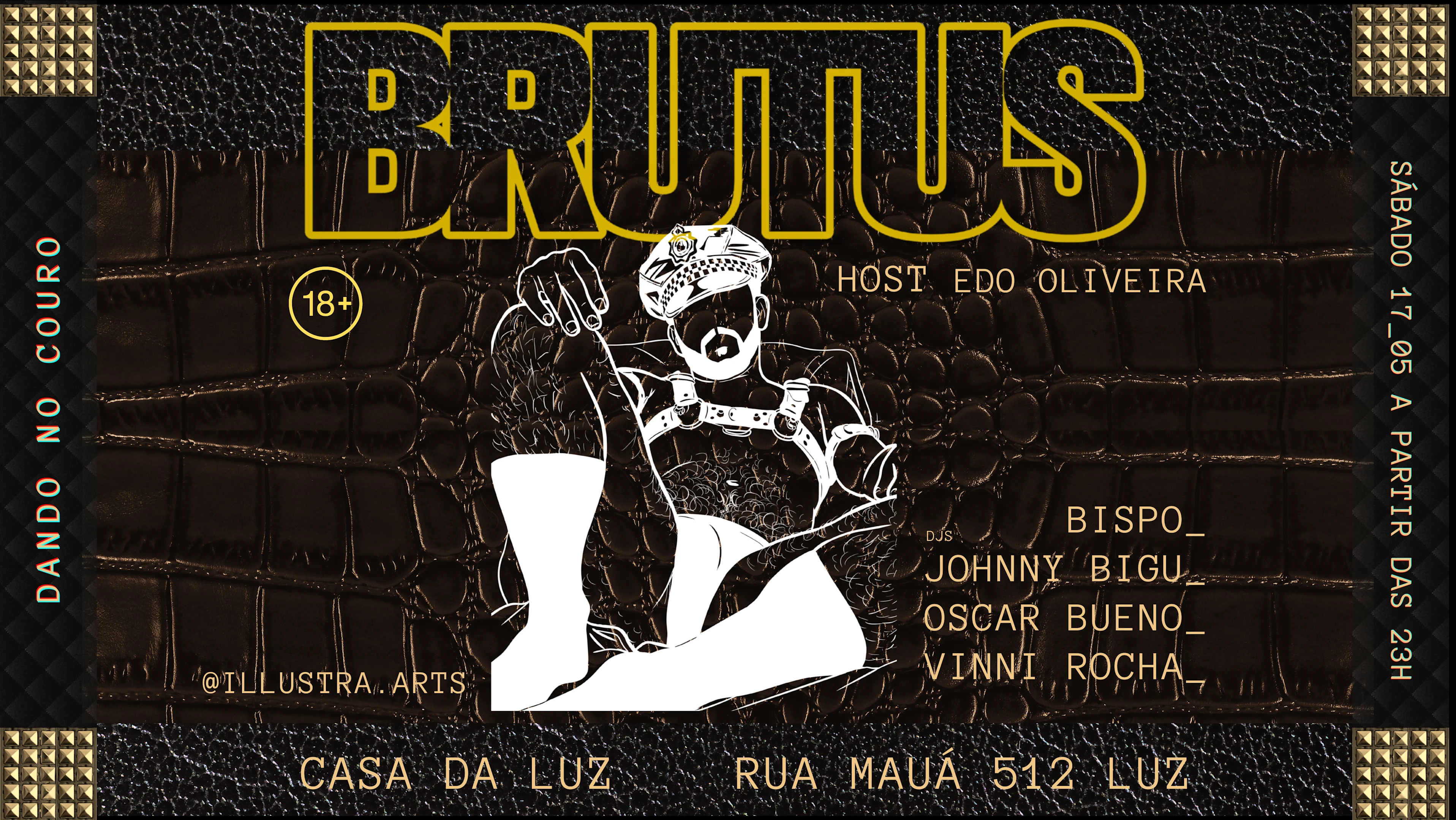Brutus Na Casa Da Luz 17/05 Cover