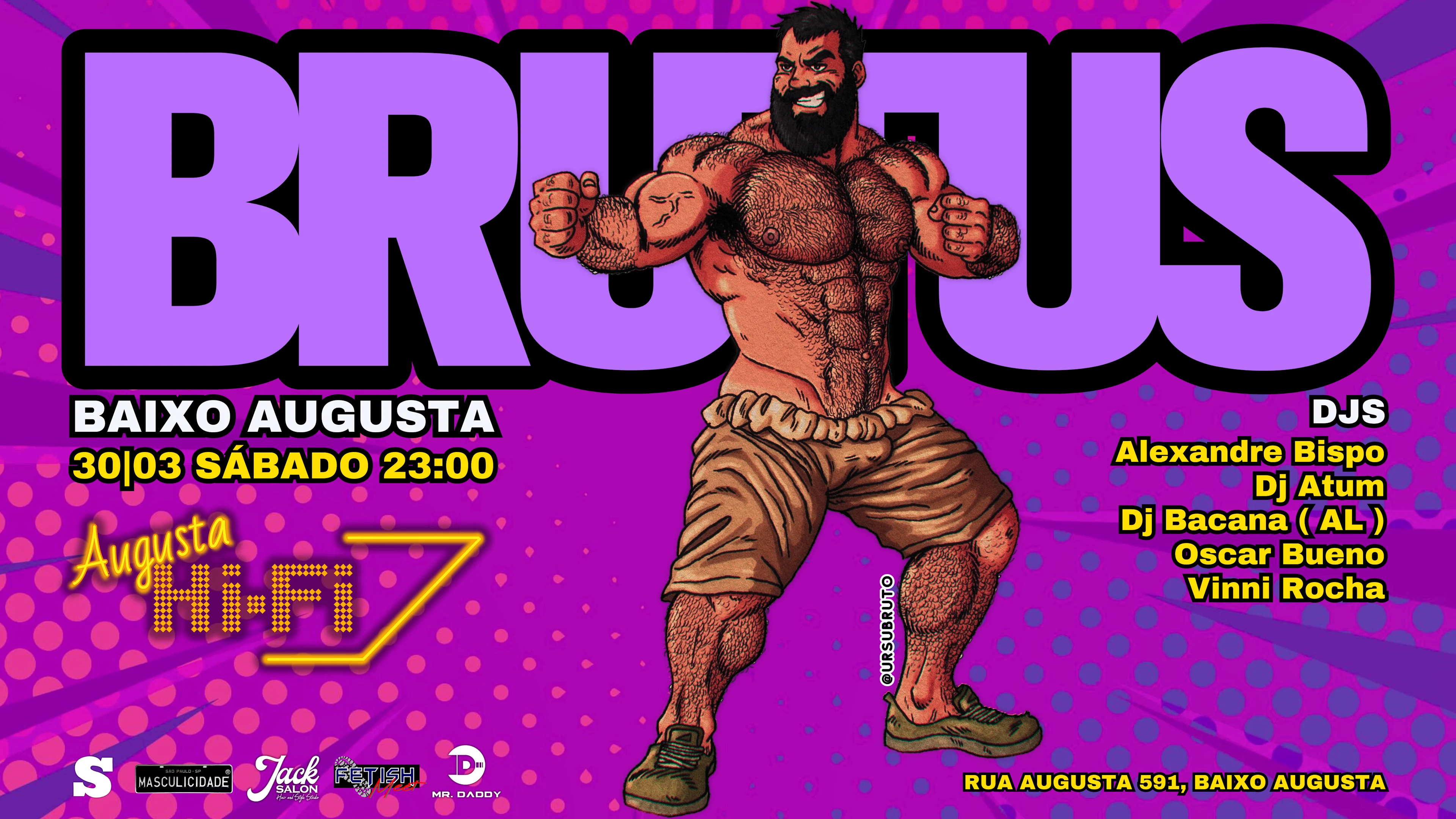 Brutus | Hi-Fi Baixo Augusta Cover