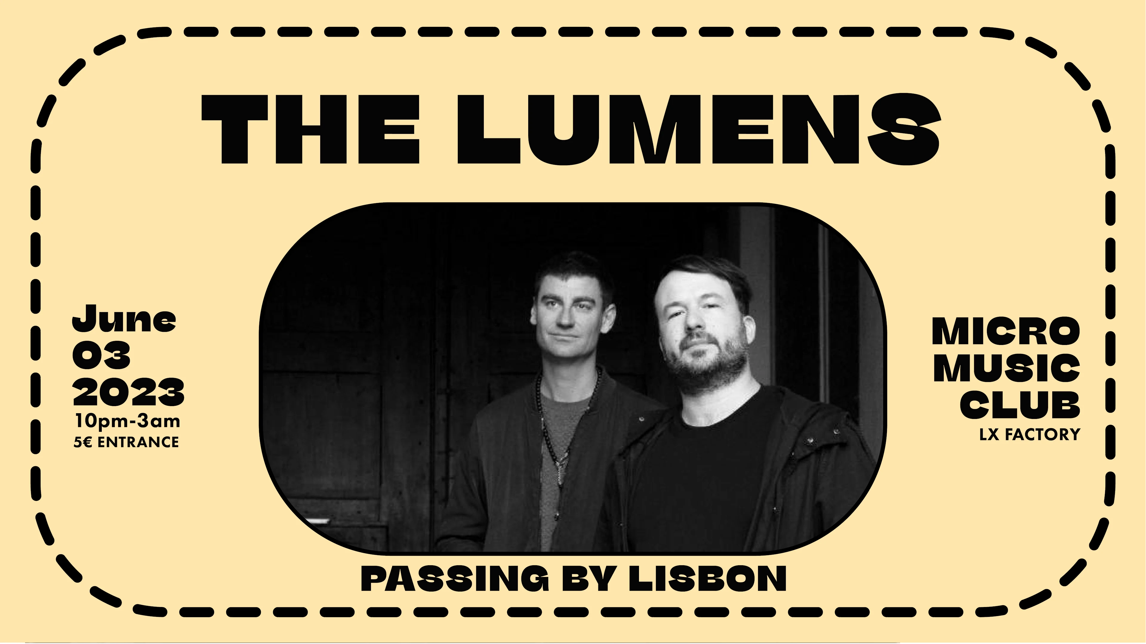 Passing By Lisbon With - The Lumens Cover