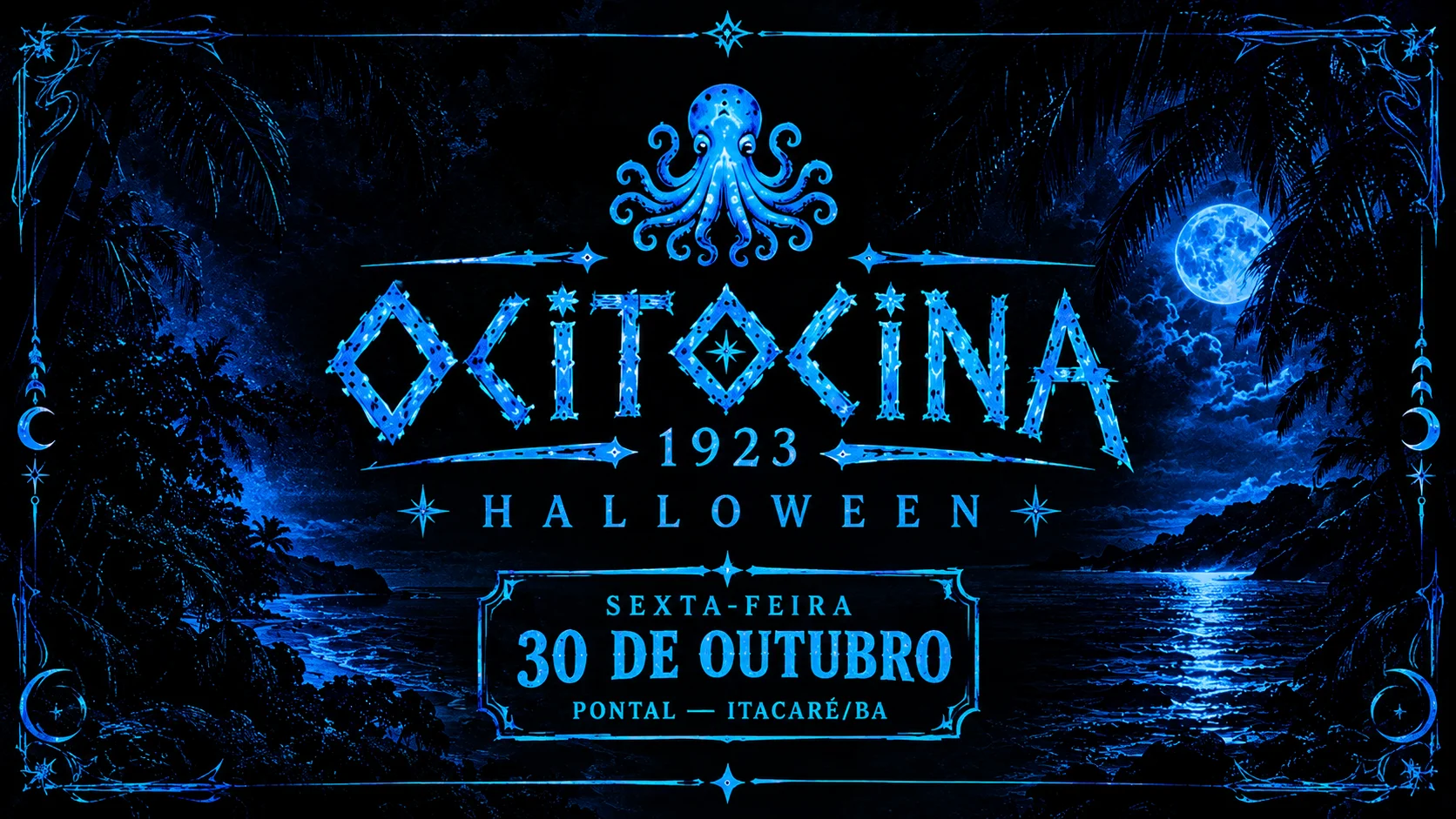 Dmtcnus Apresenta Ocitocina-1923 Halloween Party Cover