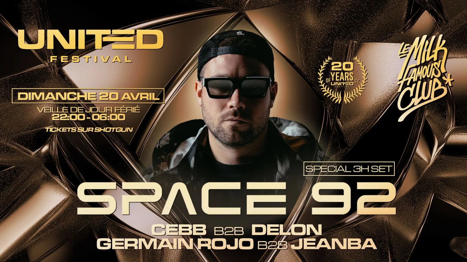 United Festival × Space 92 Cover