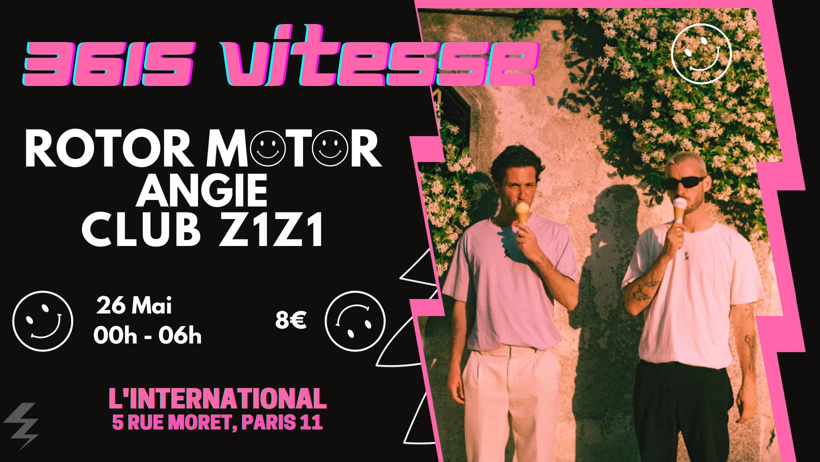 3615 Vitesse W/ Rotor Motor, Angie & Club Z1z1 Cover