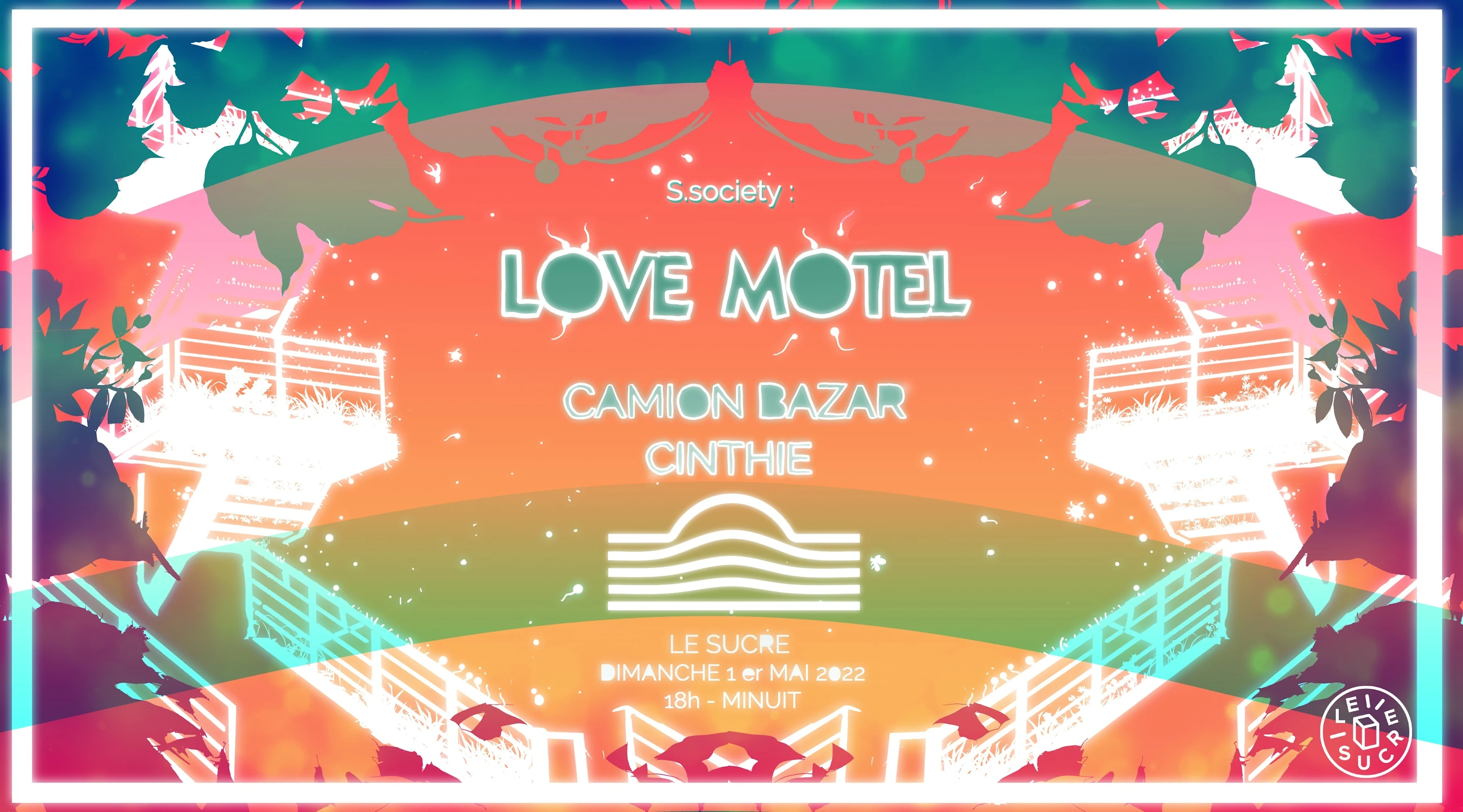 S. Society X Love Motel Cover