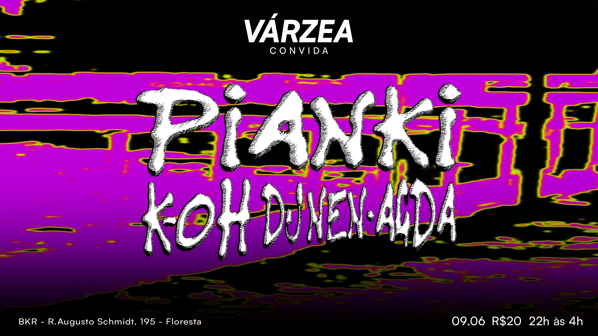 Várzea Convida: Pianki Cover