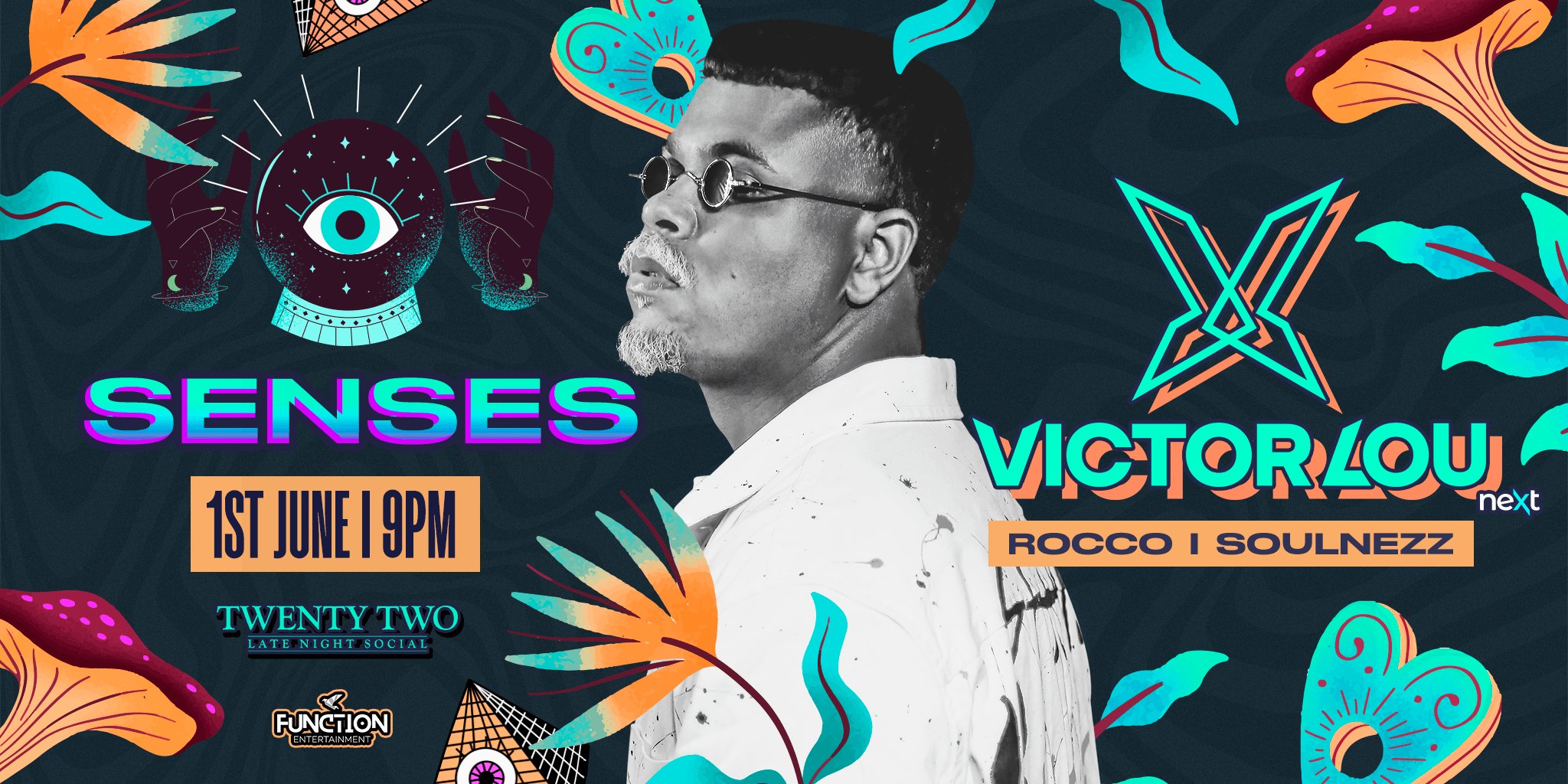 Function Presents Senses W/ Victor Lou... Cover