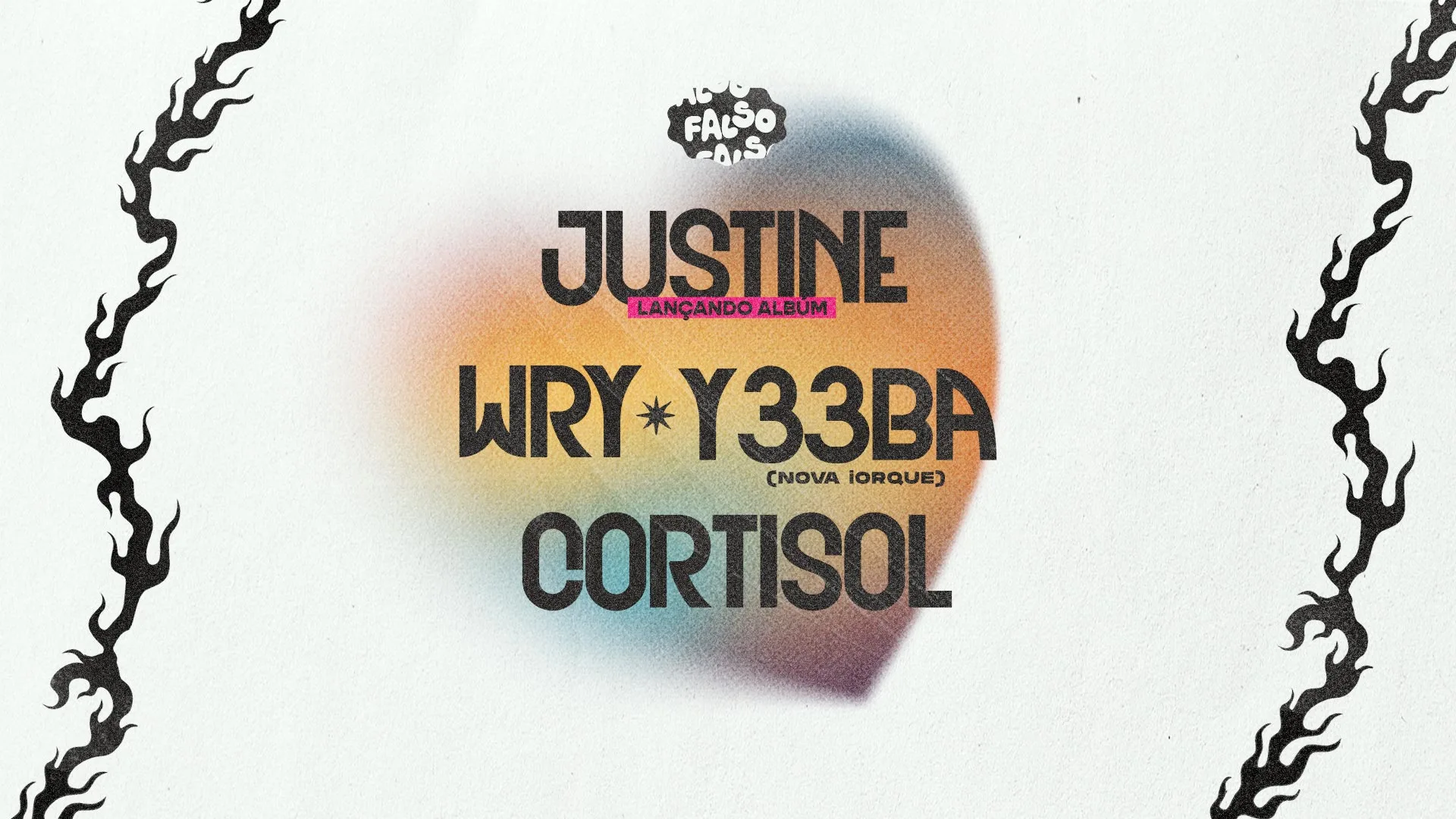 Falso: Justine + Wry + Y33b + Cortisol Cover
