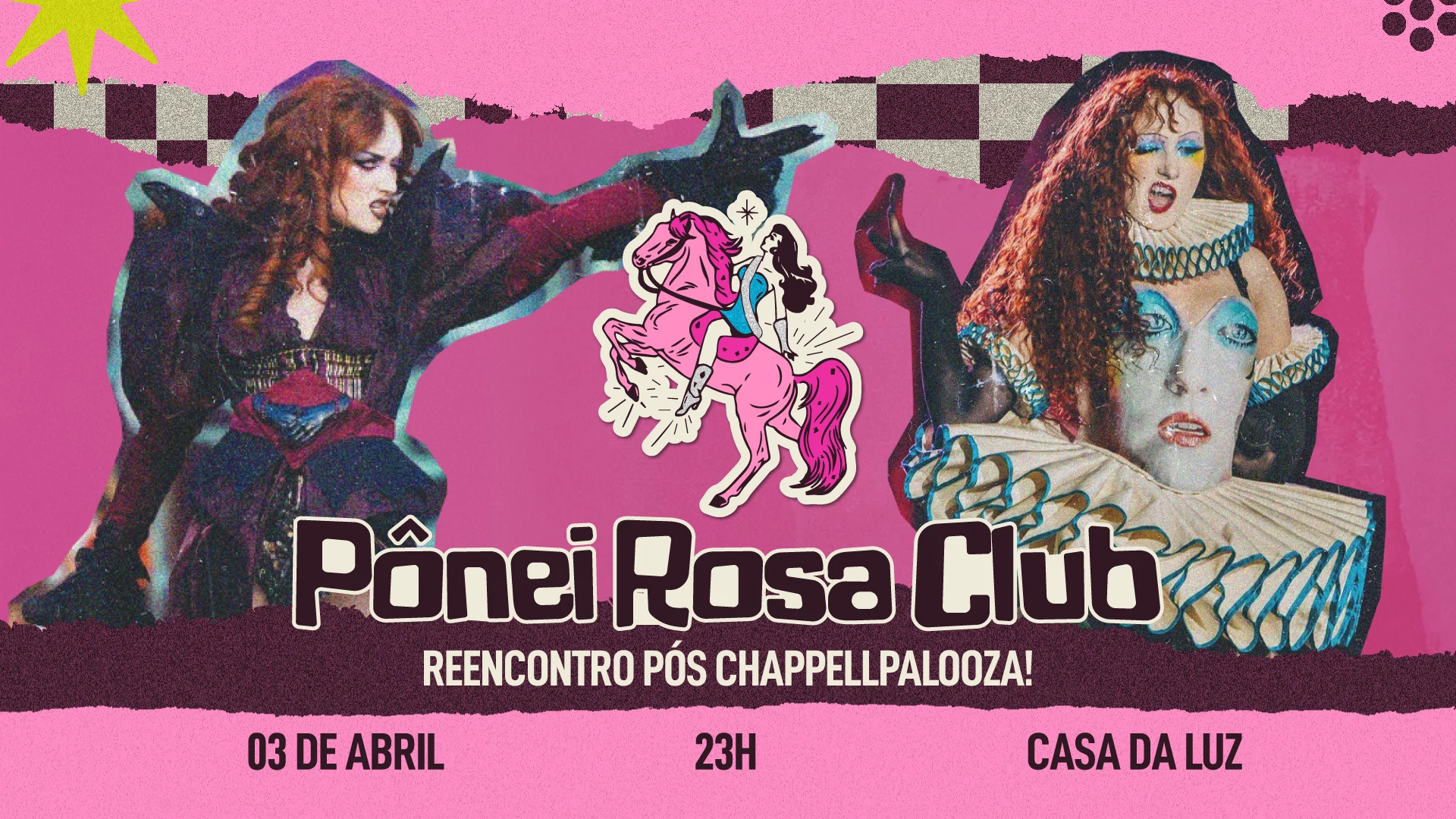 Pônei Rosa Club - Reencontro Chappellpalooza Cover