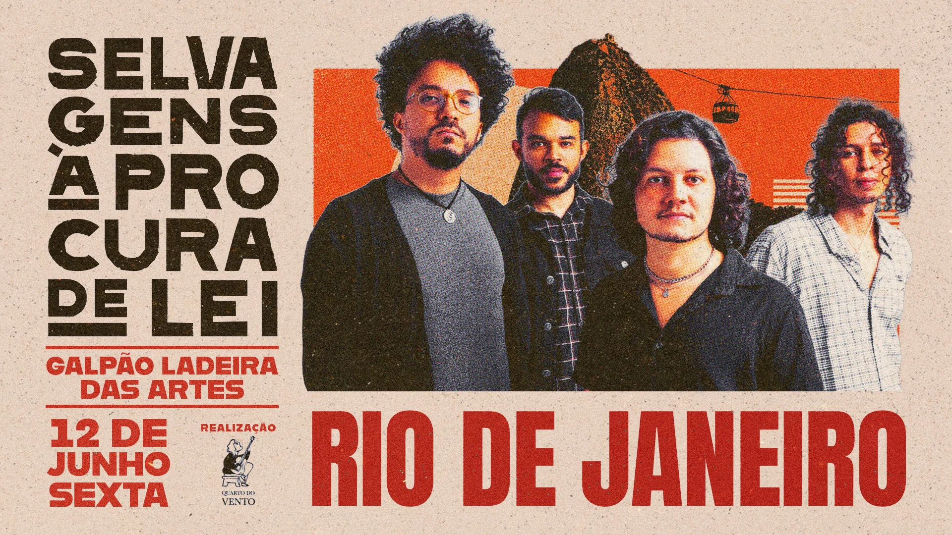 Selvagens A Procura De Lei |  Rio De Janeiro! Cover