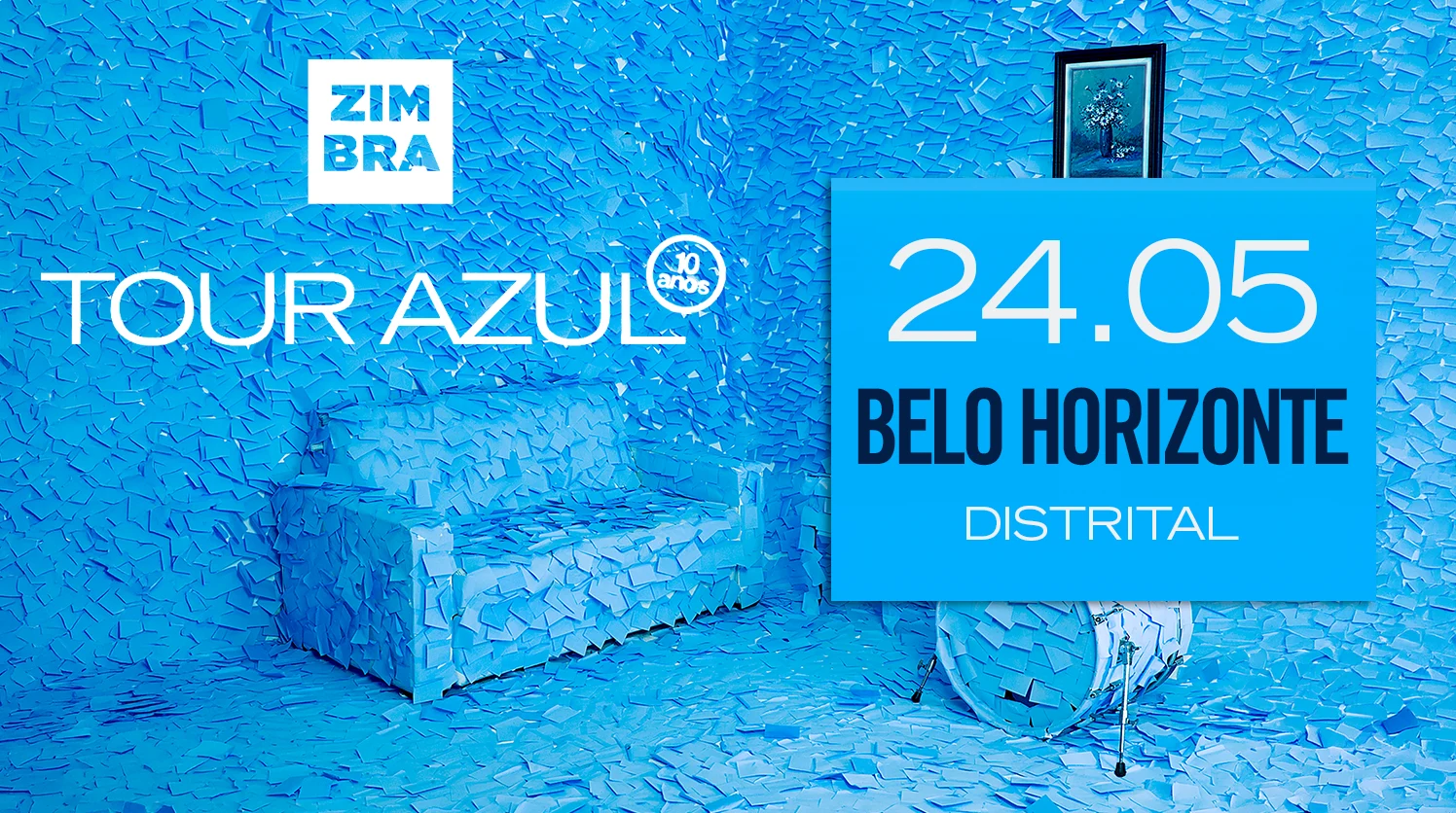 Zimbra - Tour Azul 10 Anos Cover