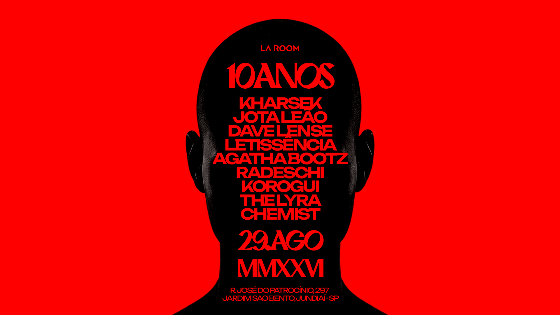 La Room - 10 Anos - 29.08 Cover