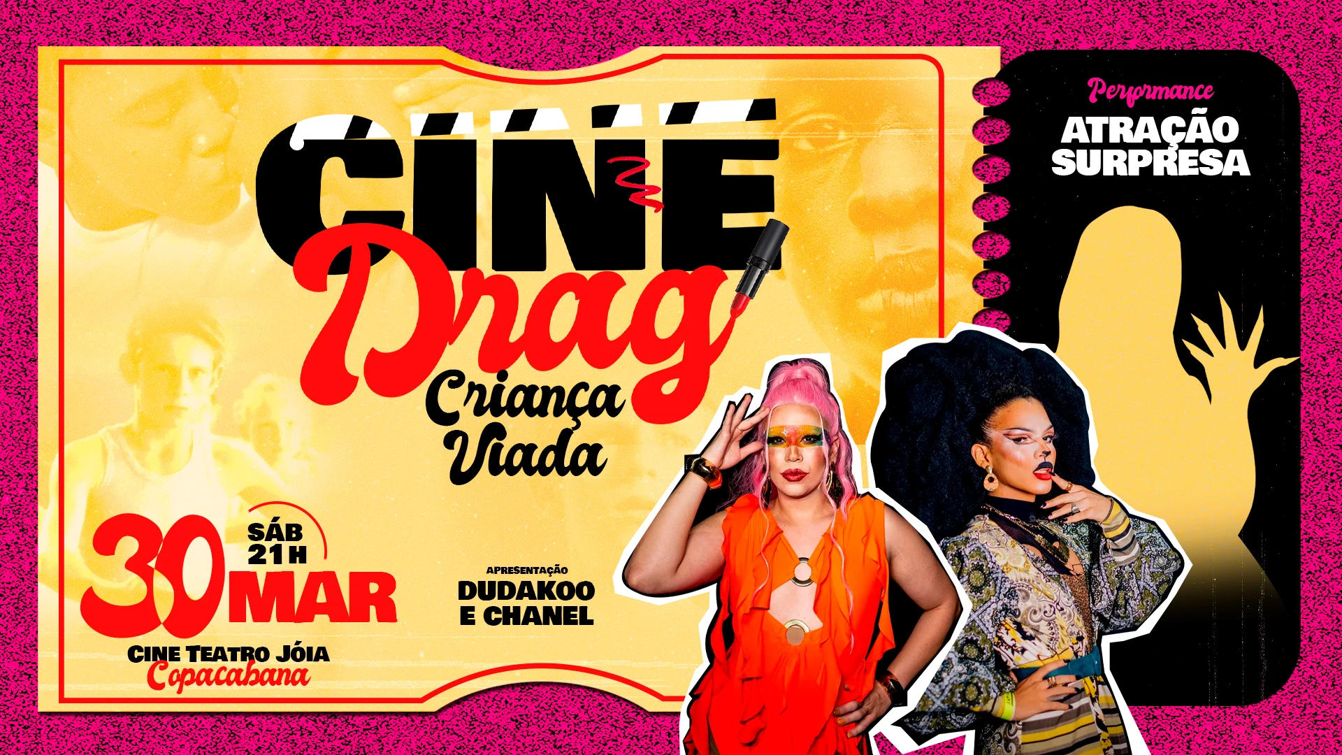 Cine Drag | Criança Viada Cover