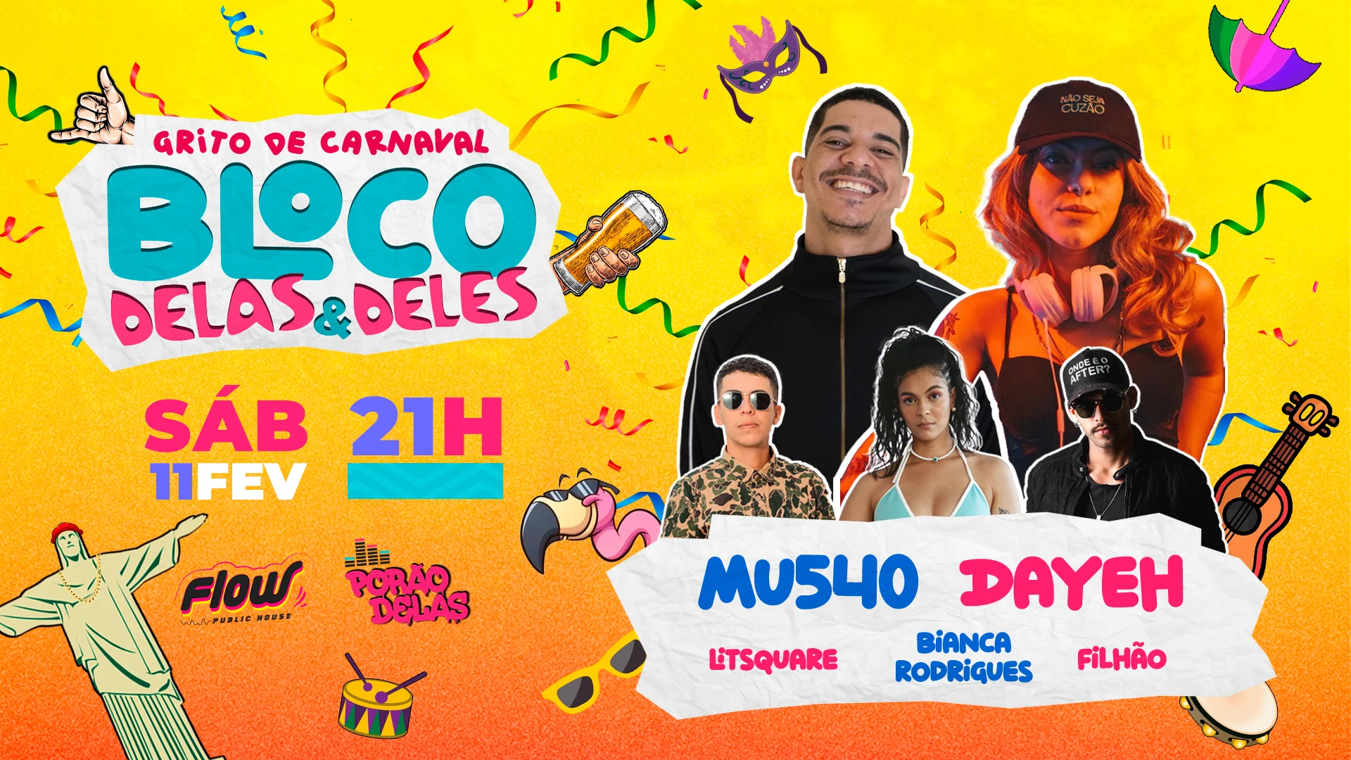 Porão Delas Apresenta: Bloco Delas & Deles  Cover