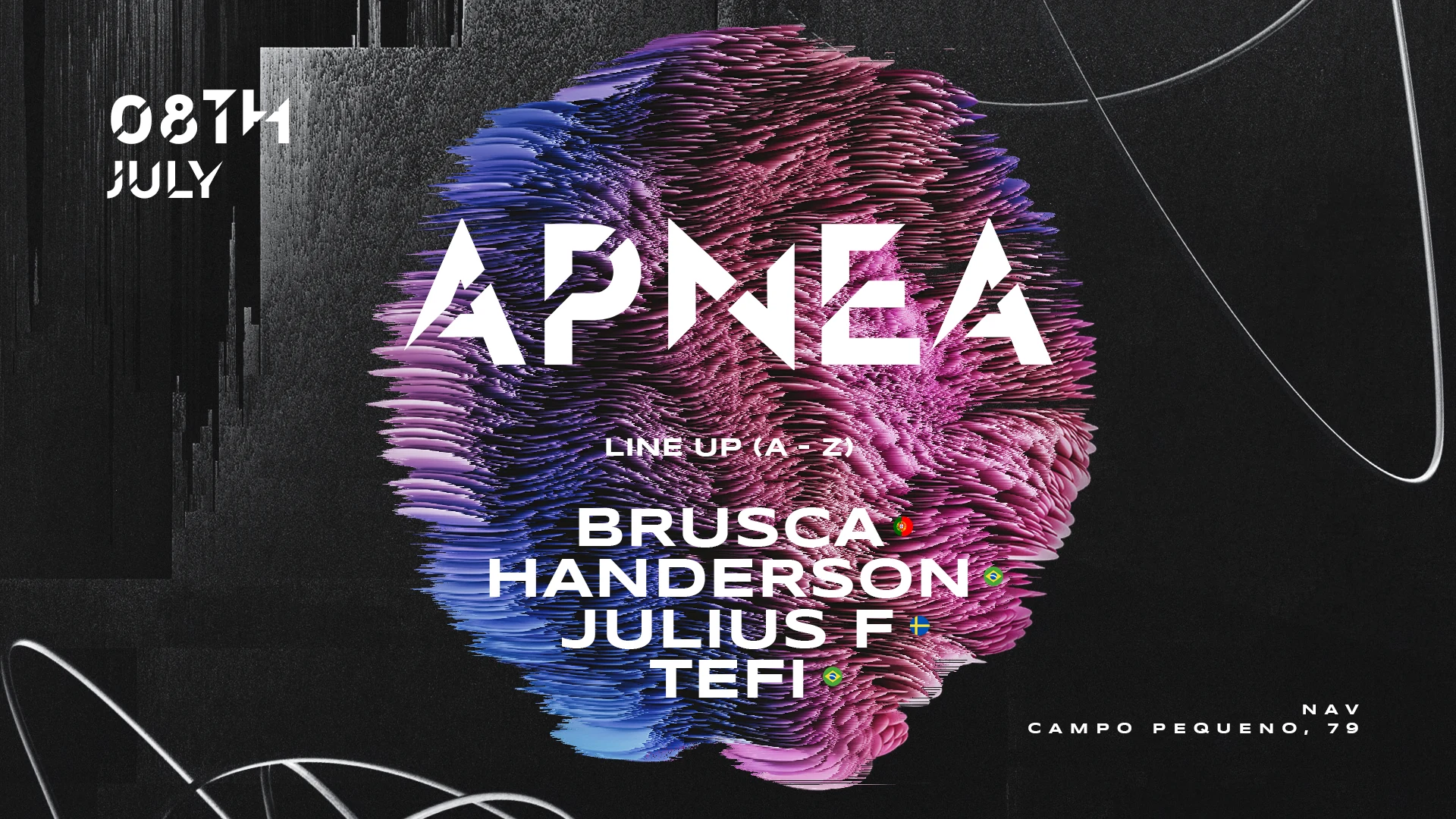 Apnea - W/ Brusca (Pt) / Tefi (Br) / Handerson (Br) Cover