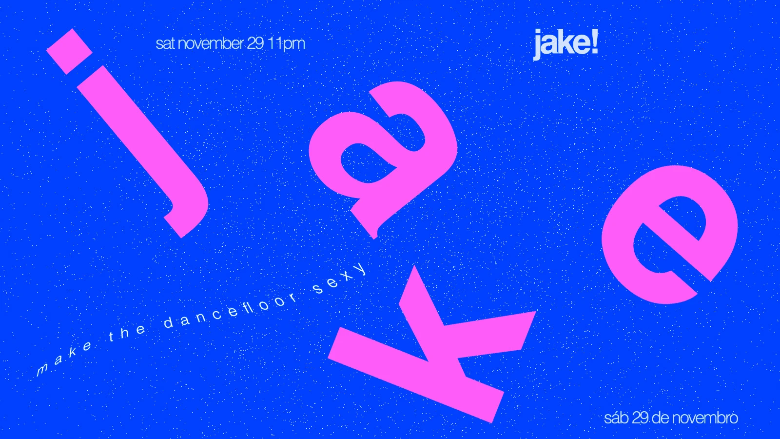 Kevin Apresenta Jake: Sábado 29/11 Cover