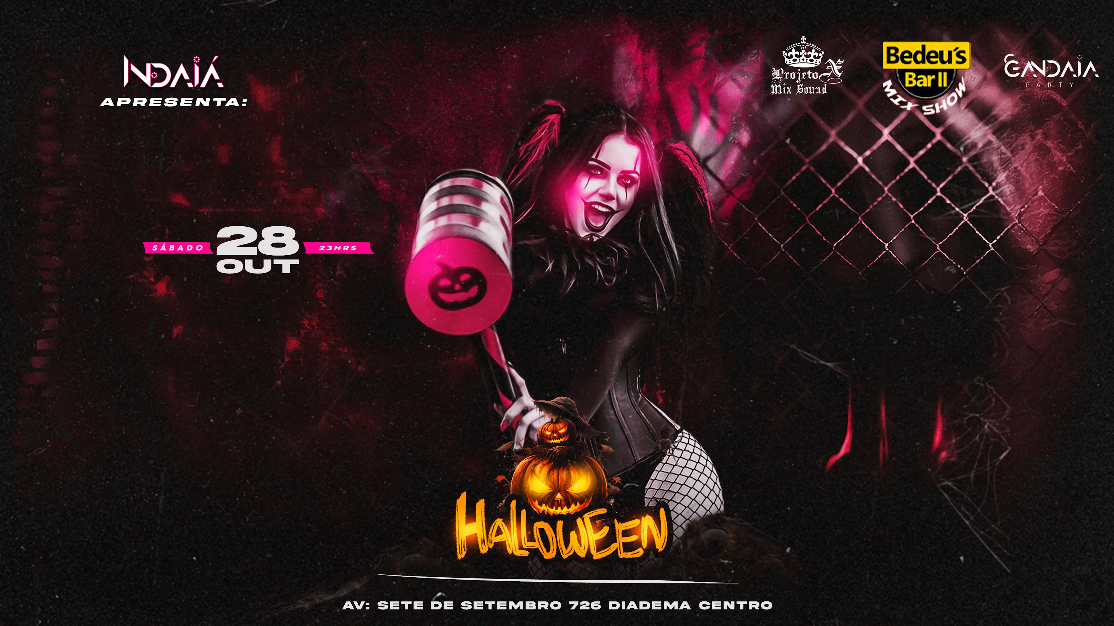 Indaiá Apresenta - Halloween Party Cover
