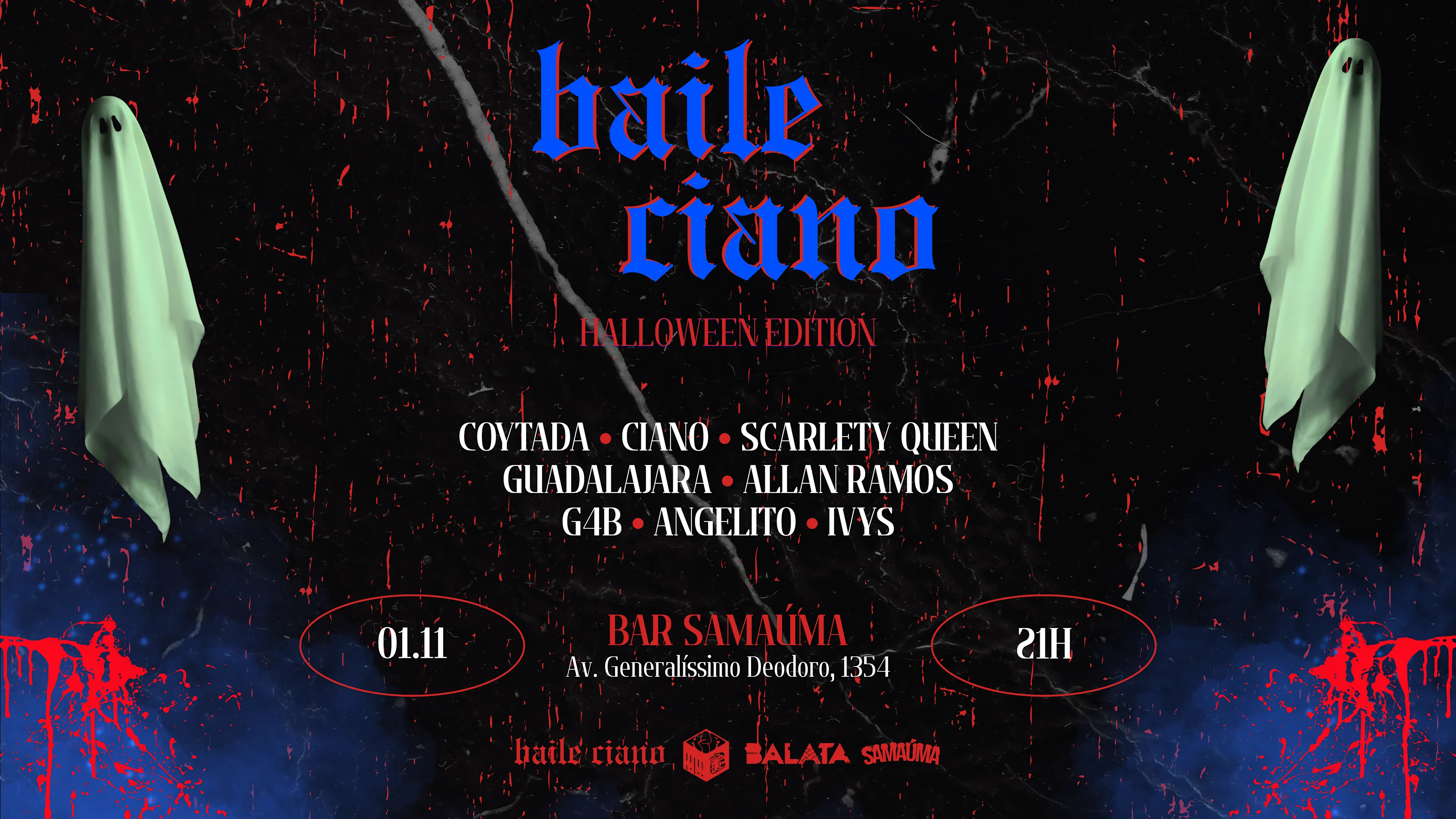 Baile Ciano - Halloween Edition Cover