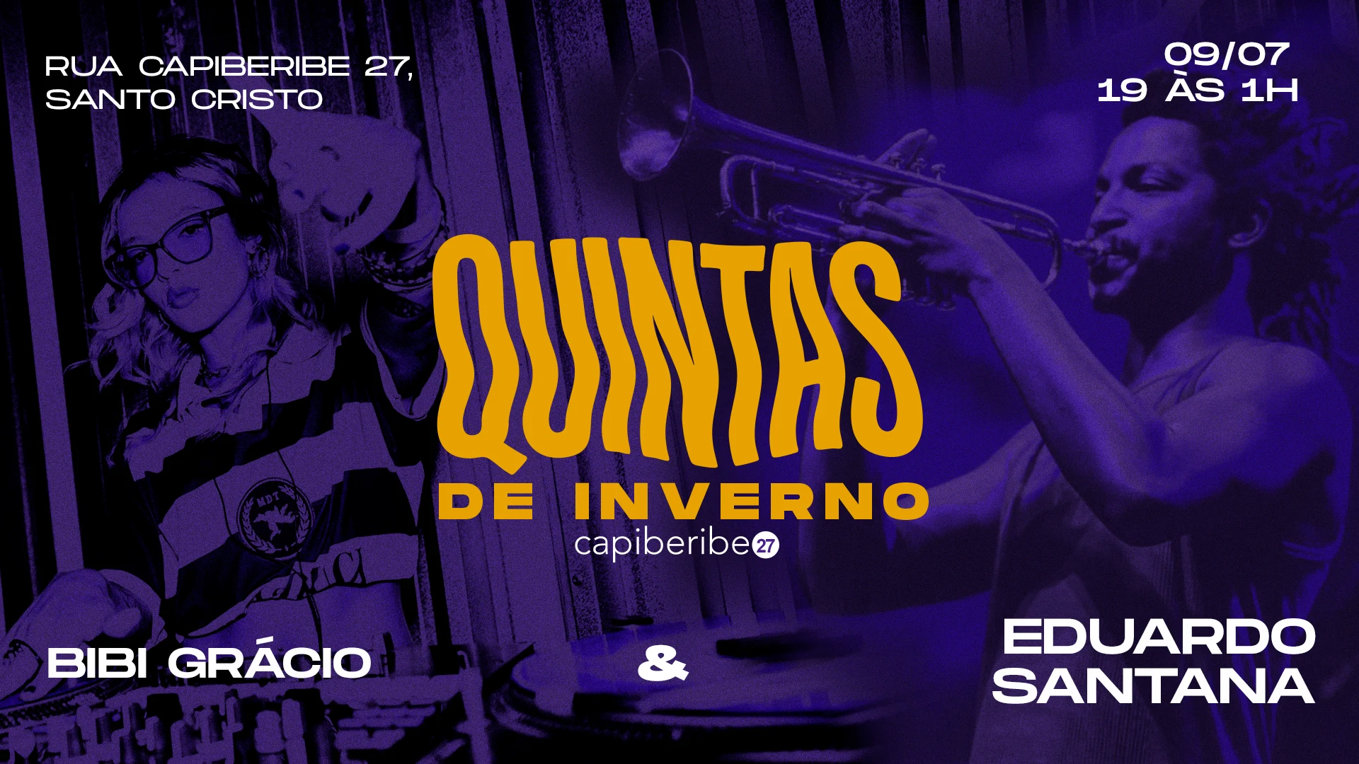 Quintas De Inverno • Eduardo Santana + Dj Bibi Grácio Cover