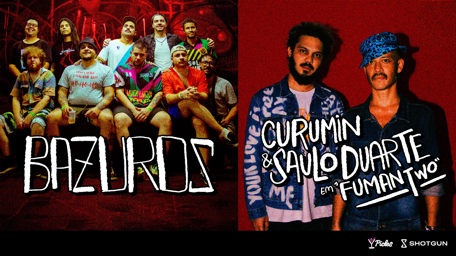 Curumin & Saulo Duarte + Bazuros + Dj Lebre Baile Do Oitavo Cover