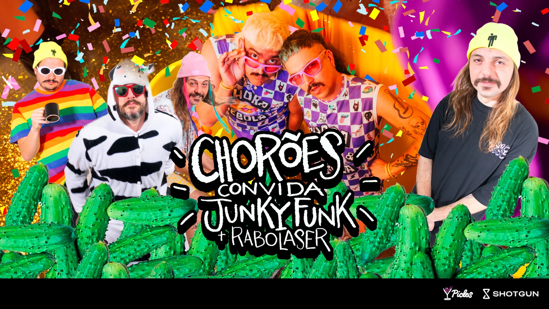 Chorões Da Pisadinha Convida Junky Funk + Dj Rabo Laser Cover