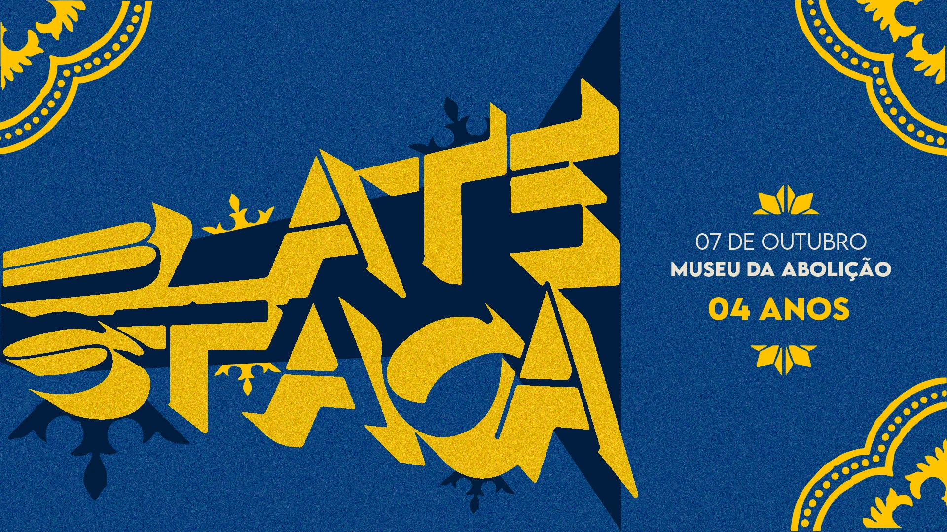 Batestaca 4 Anos -  Museu Da Abolição Cover