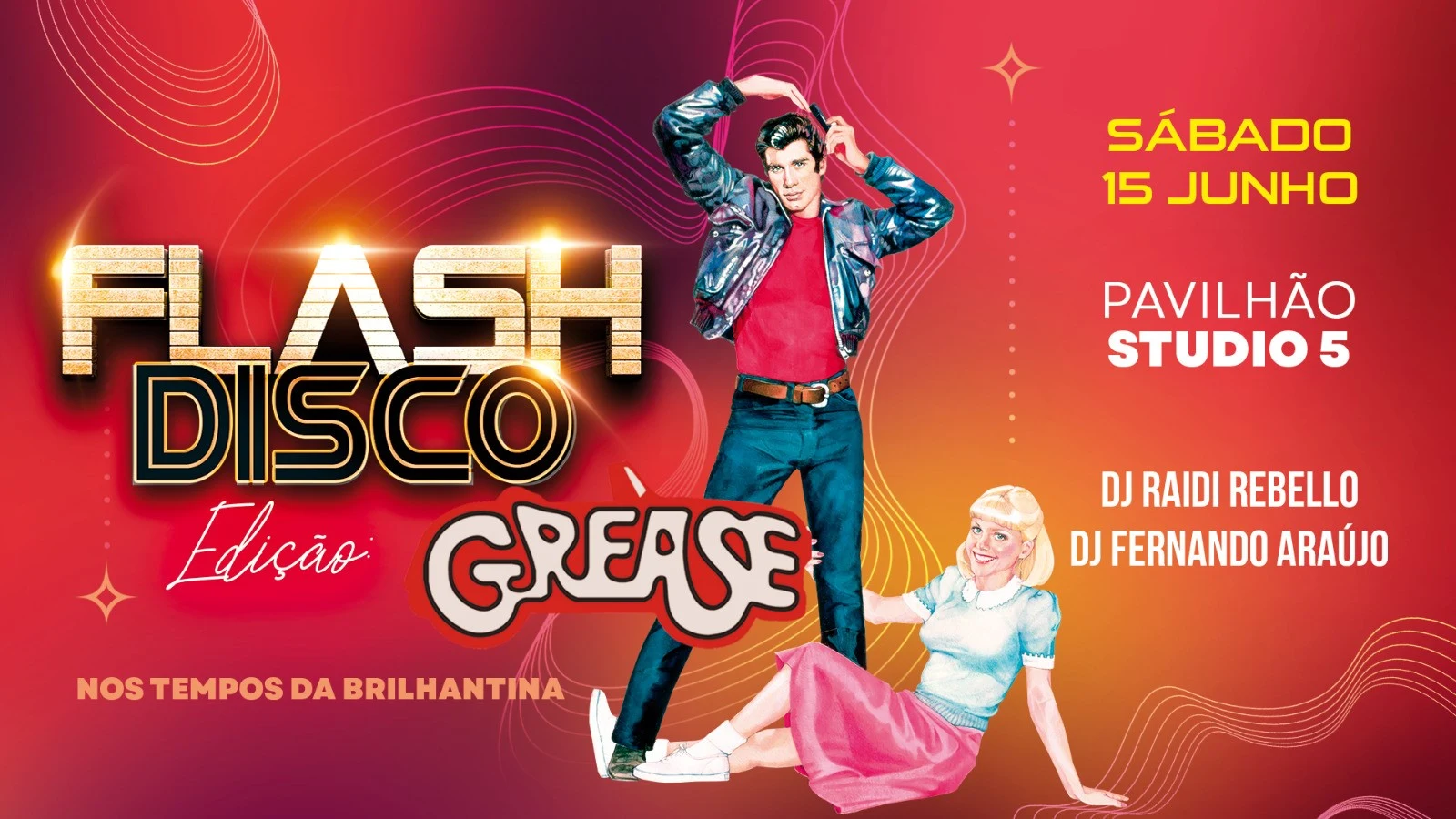 Flash Disco, Grease No Tempo Da Brilhantina Cover