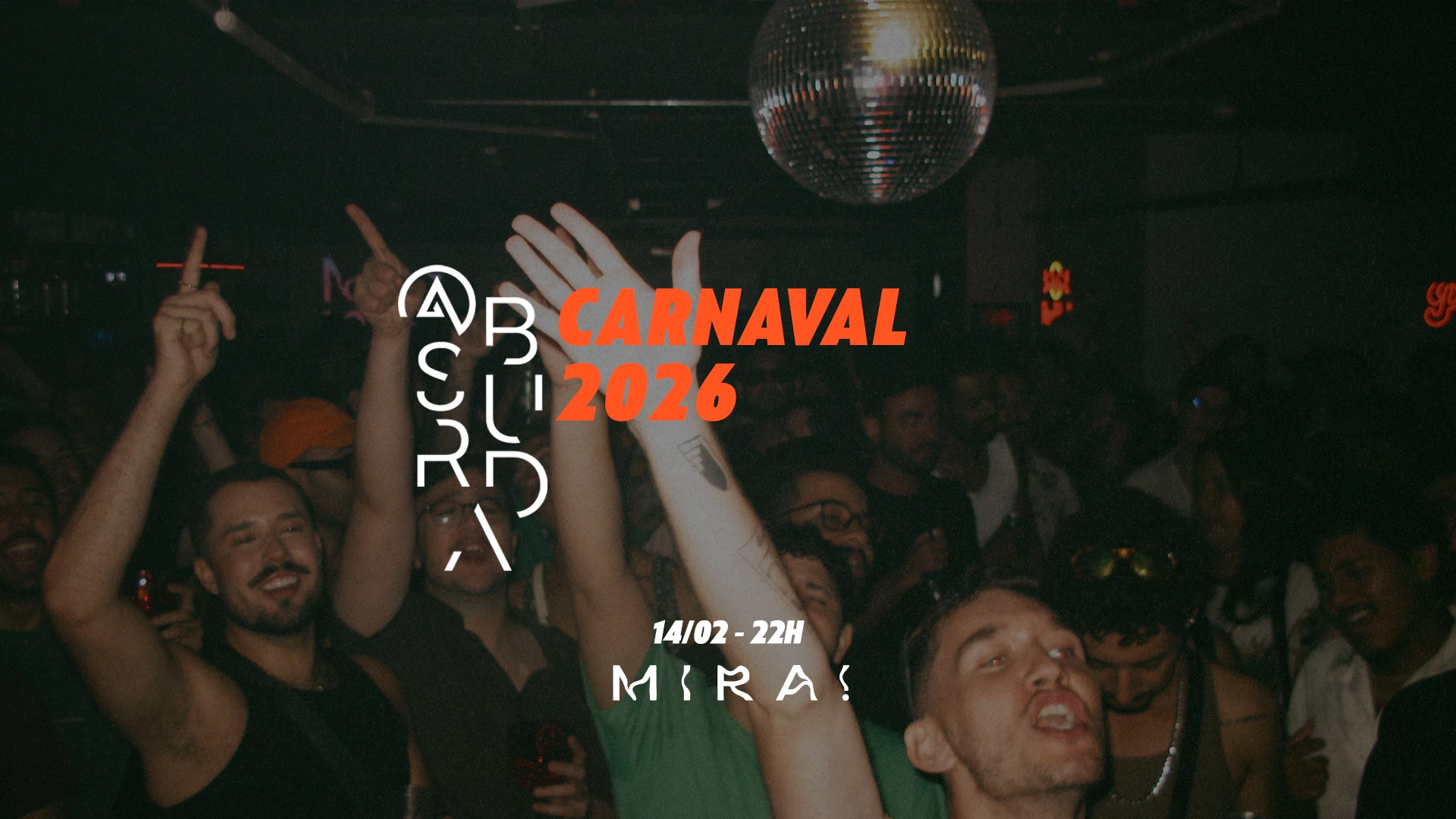 @Bsurda Carnaval 14/02 - 22h Cover