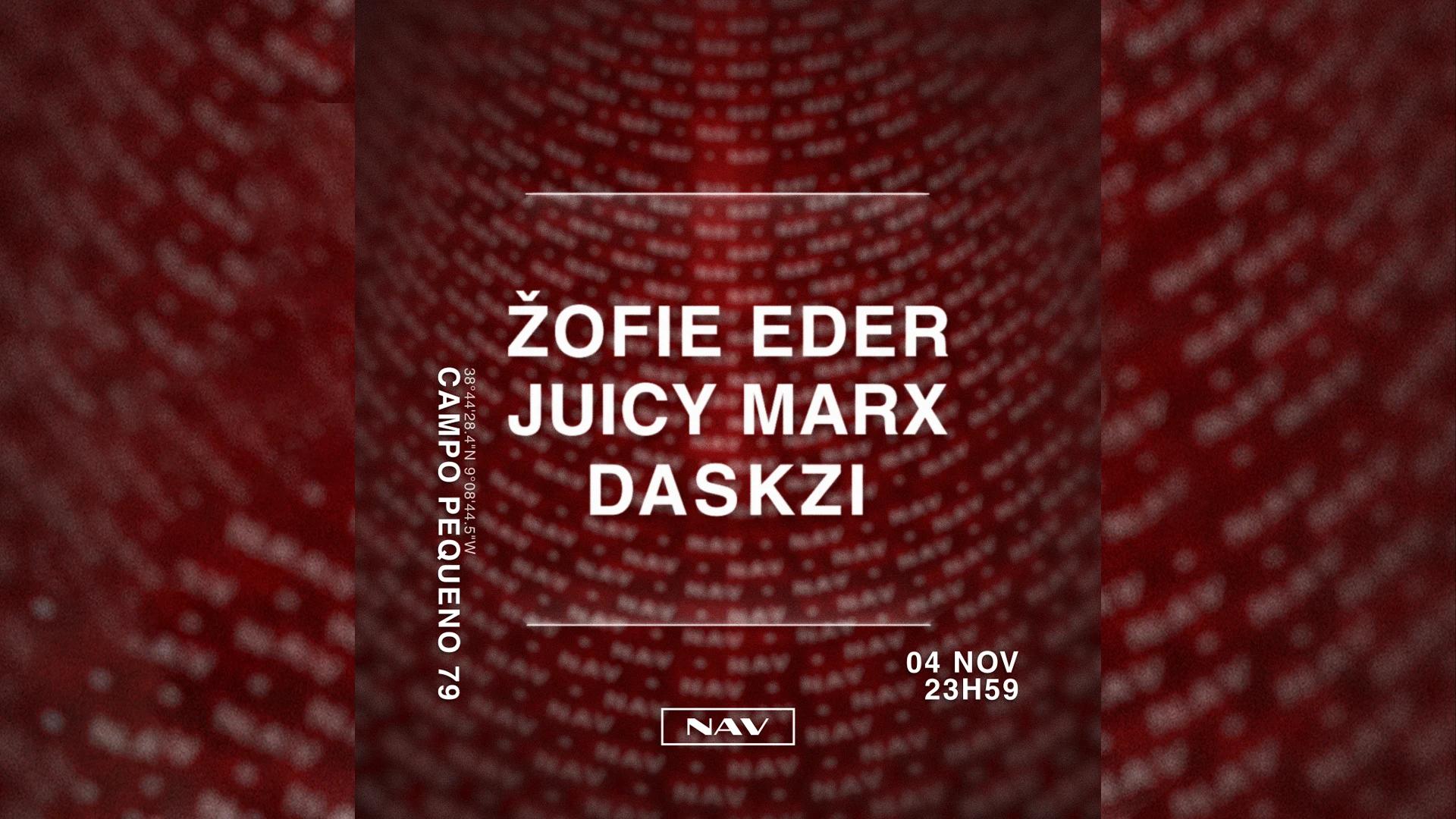 Nav – Žofie Eder / Juicy Marx / Daskzi [Techno] Cover