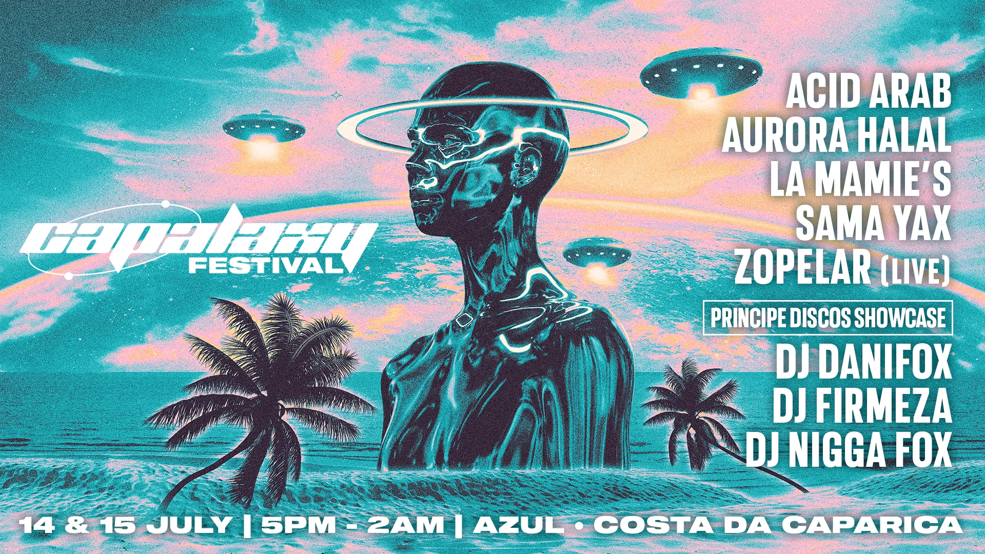 Capalaxy Festival : Beach In Space Cover