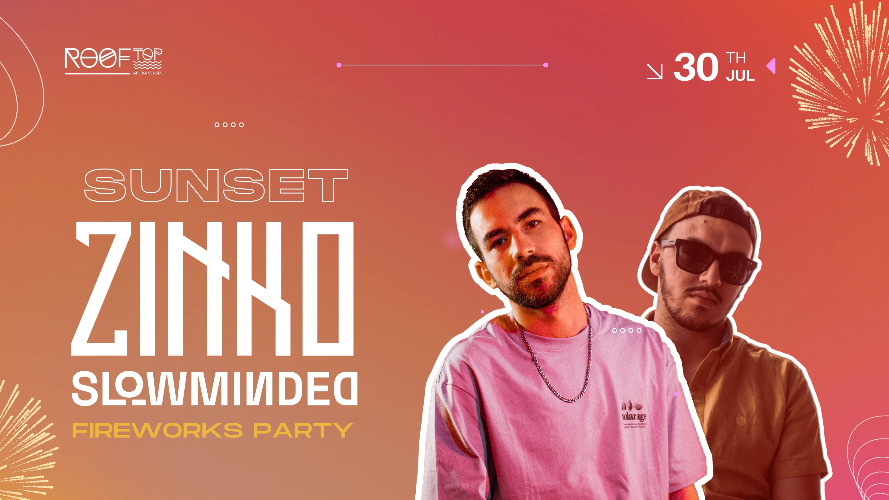 Zinko & Slowminded @Rooftopeva Cover