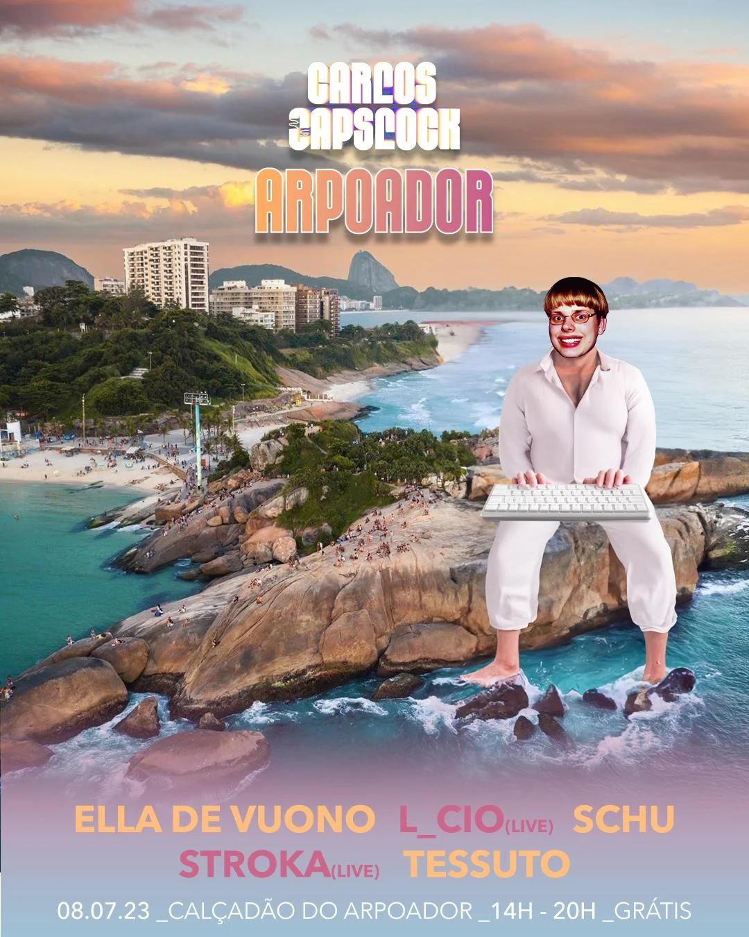 Carlos Capslock Arpoador Cover