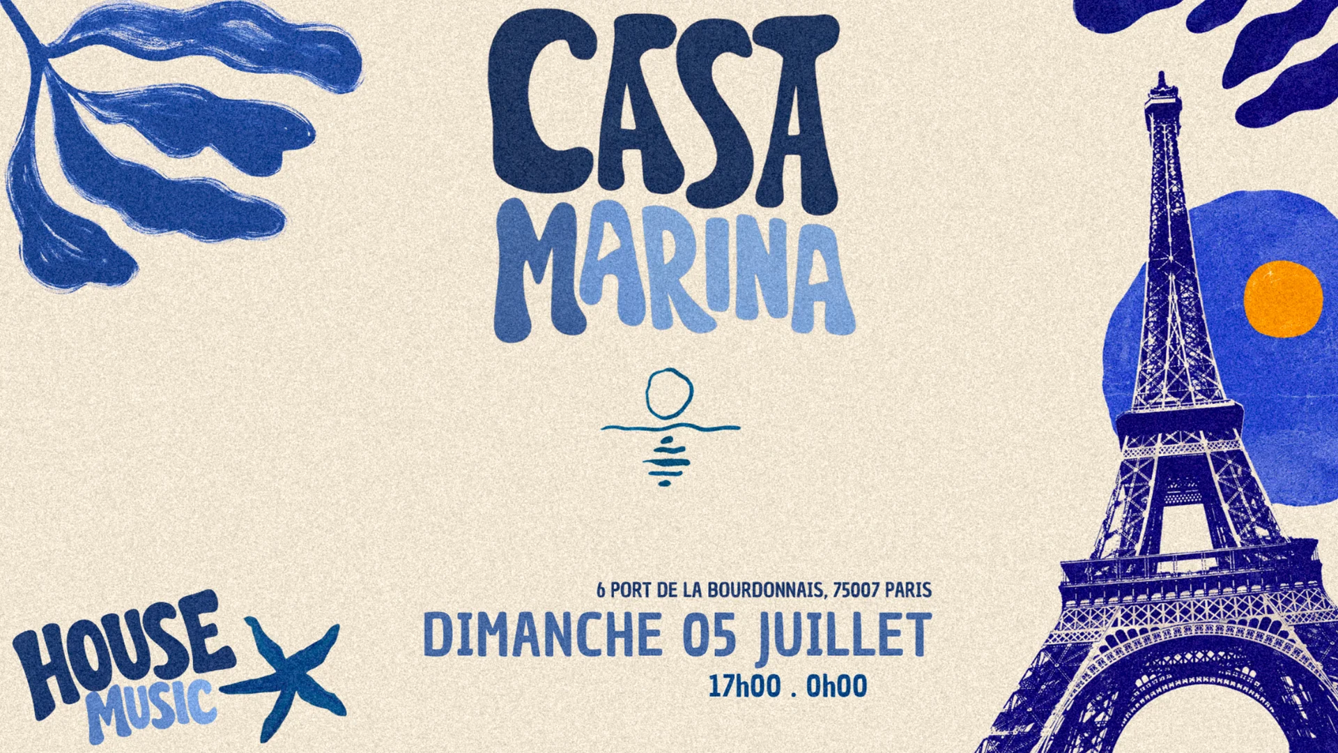 Casa Marina - Péniche - House Party Cover