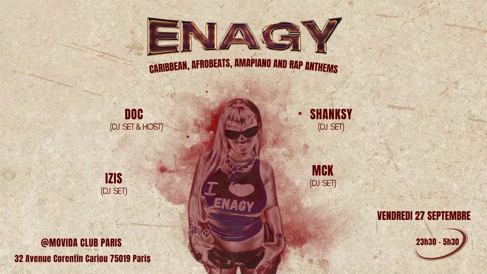 Enagy Party Cover