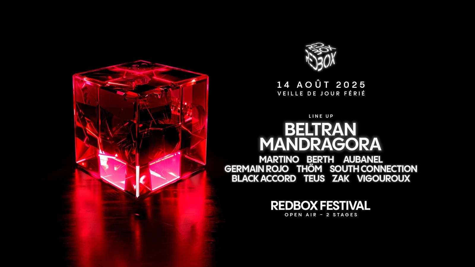 Redbox Festival - Beltran & Mandragora - Le Clos De Provence Cover