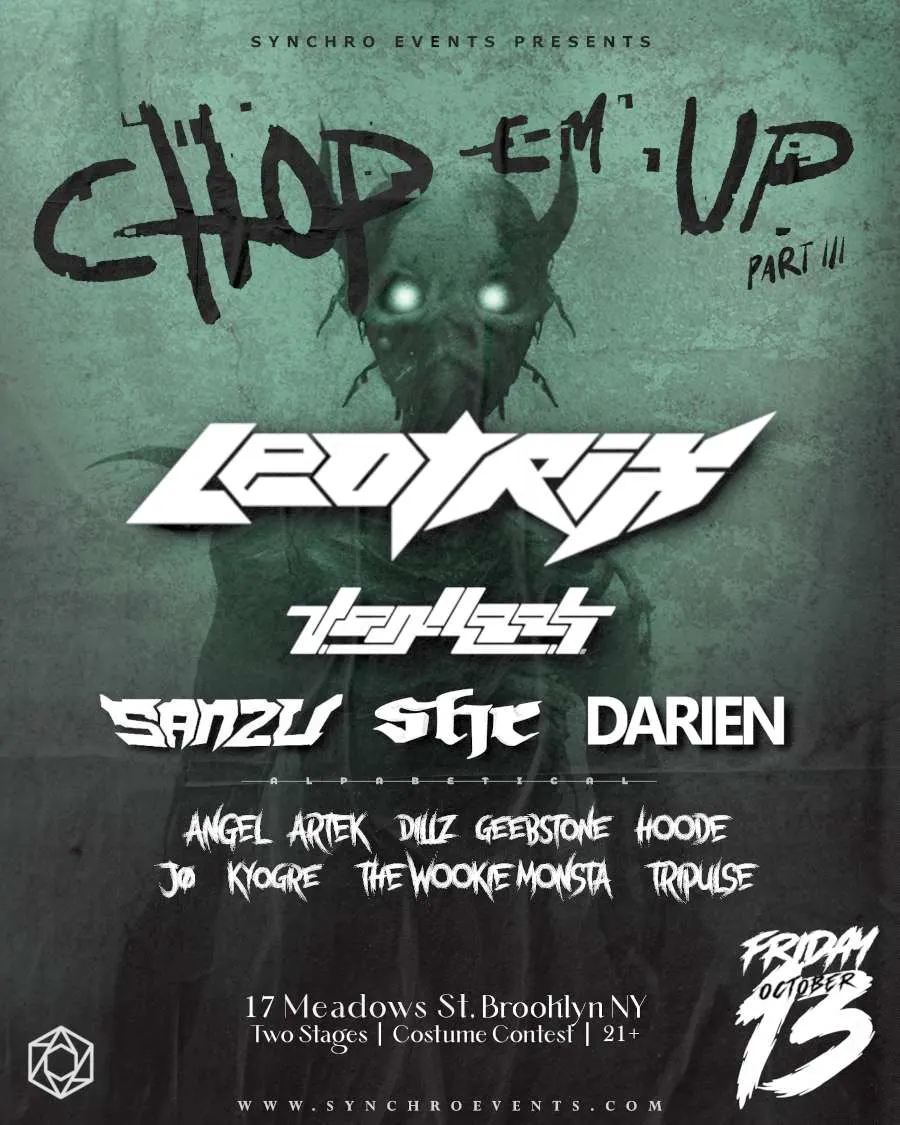 Synchro Events Presents Chop Em Up Part III Cover