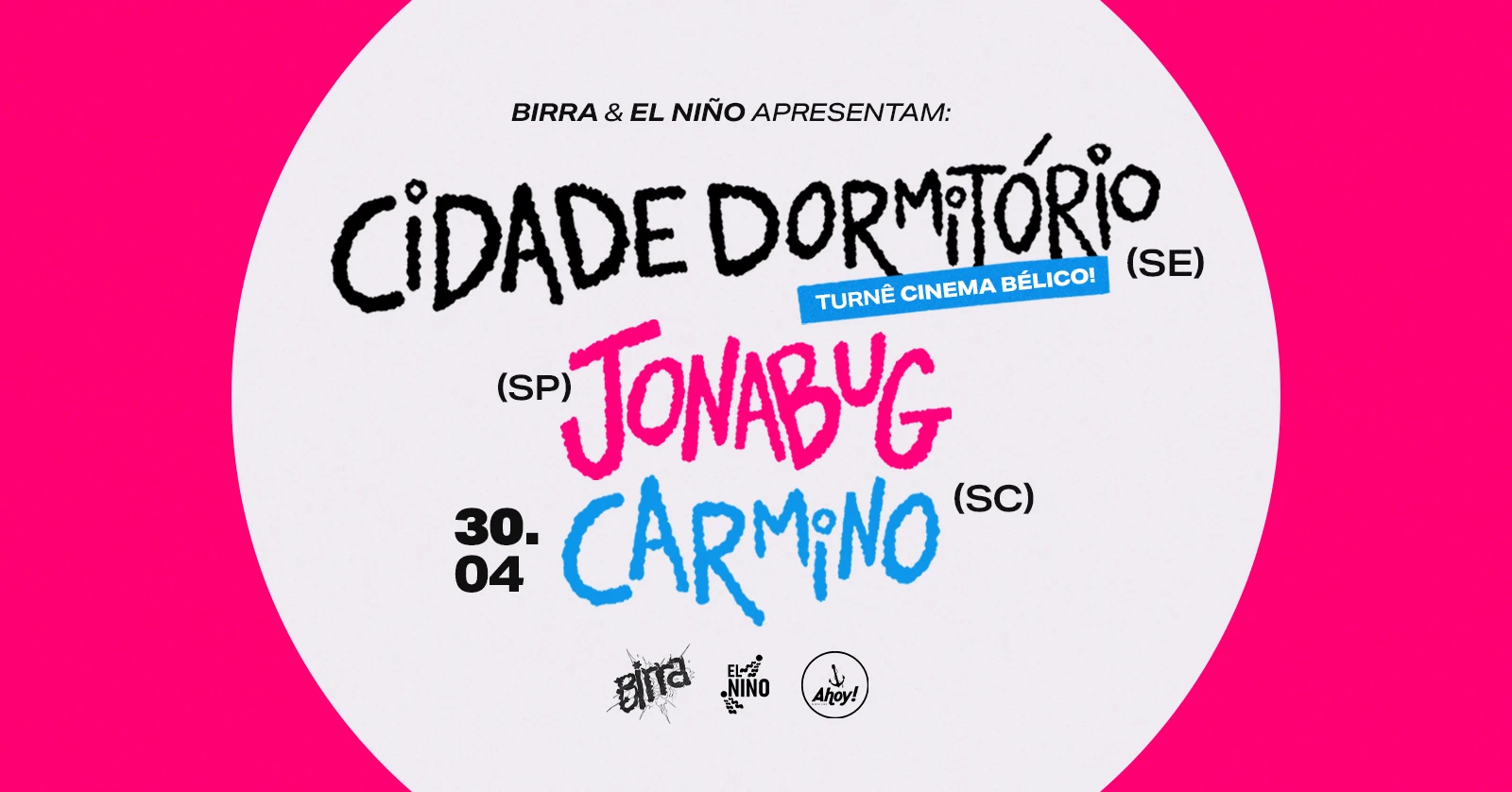 Cidade Dormitório (Se) Jonabug (Sp) & Carmino | Blumenau-Sc Cover