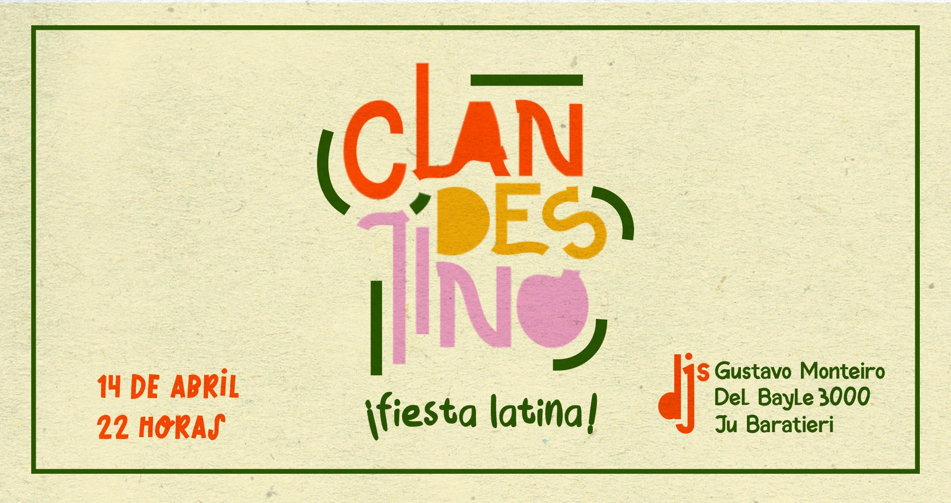 Clandestino Nada Santa Cover