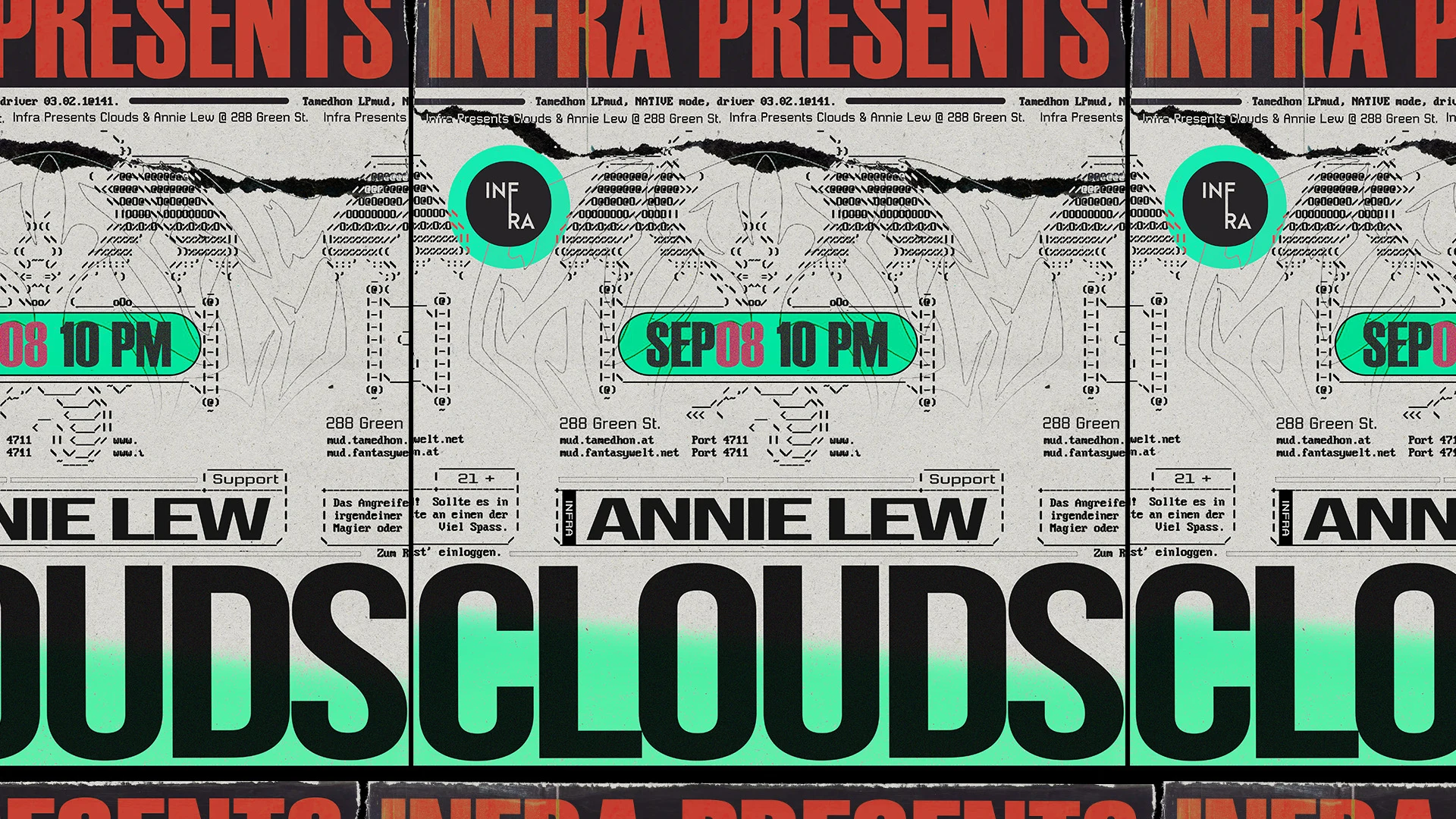 Infra Presents Clouds & Annie Lew Cover