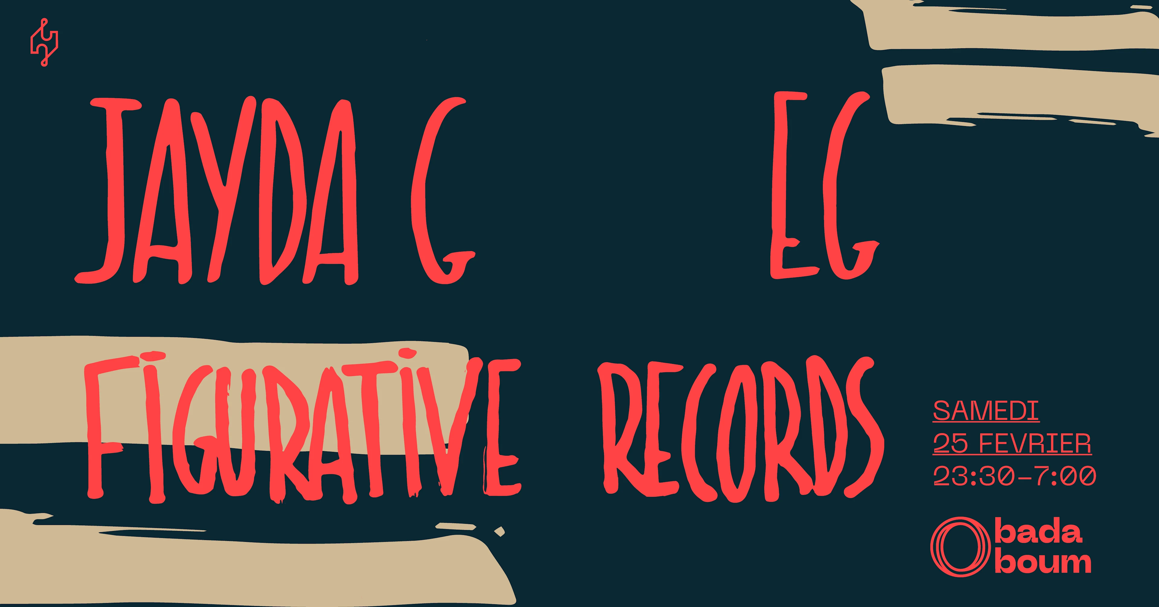 Club — Jayda G (+) Eg (+) Figurative Records Cover