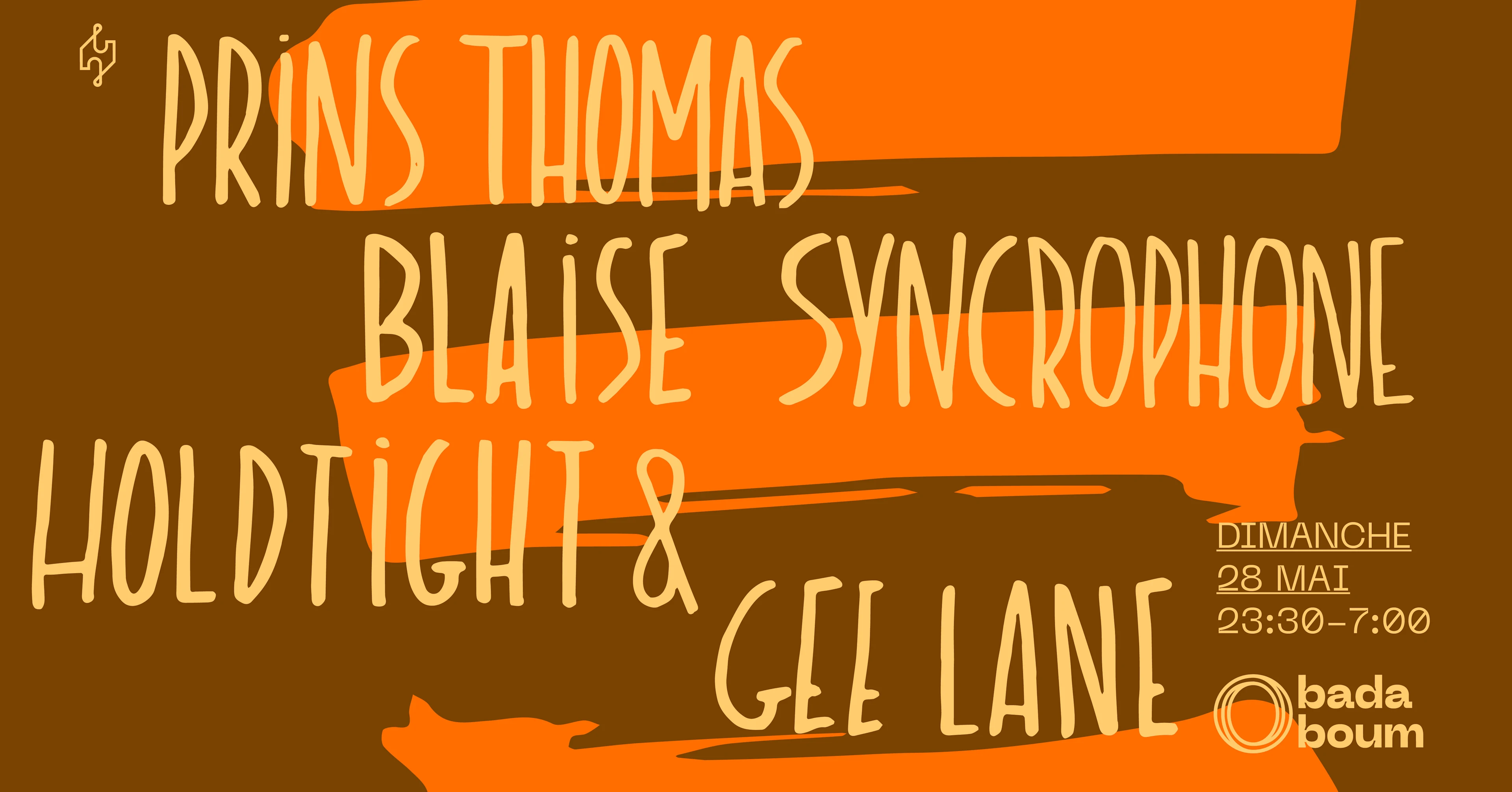 Club — Syncrophone Label Night W/ Prins Thomas, Holdtight... Cover