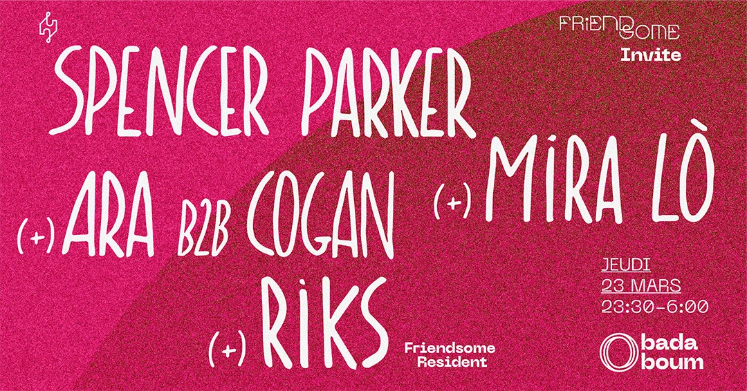 Friendsome Invite — Spencer Parker (+) Mira Ló (+) More Cover