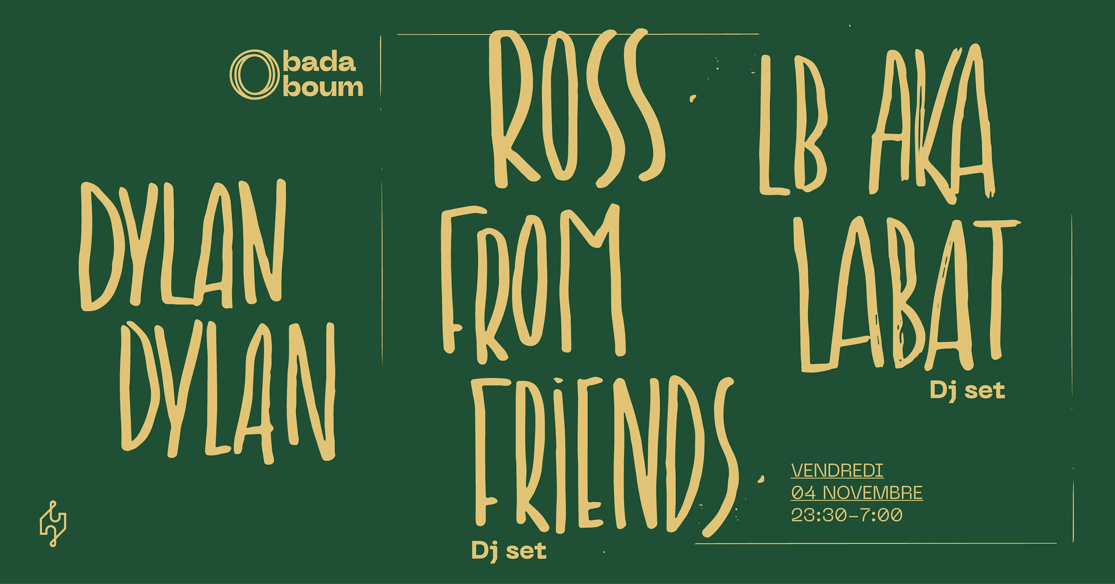 Club — Ross From Friends (+) Lb Aka Labat (+) Dylan Dylan Cover