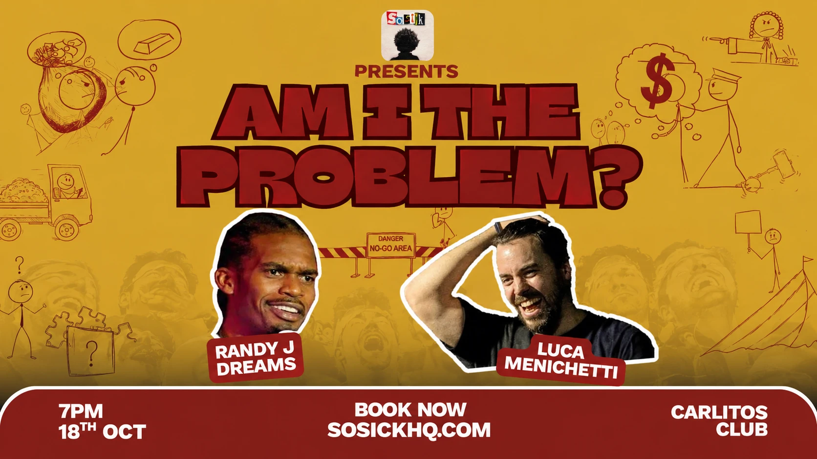 Comedy Night: Am I The Problem Cover