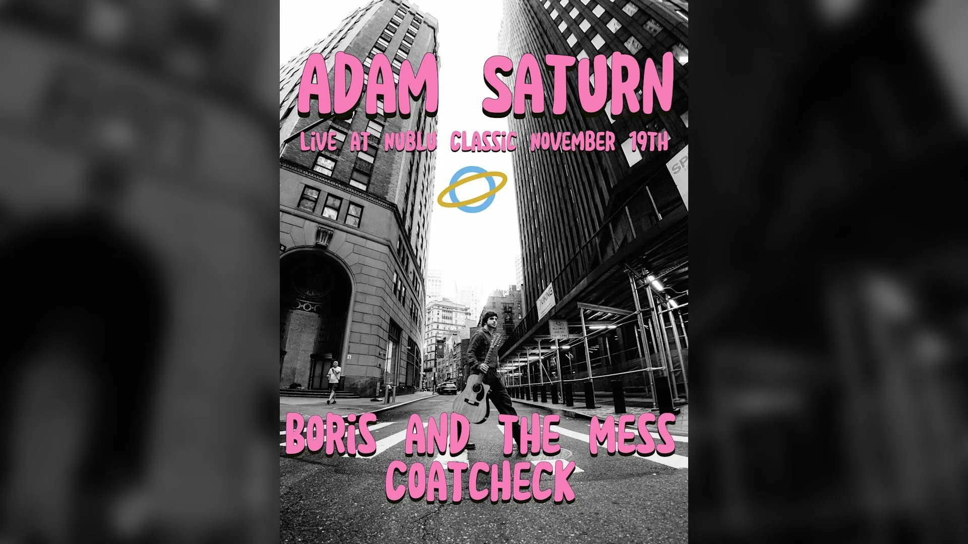 Adam Saturn With Boris And The Mess & Coatcheck Cover