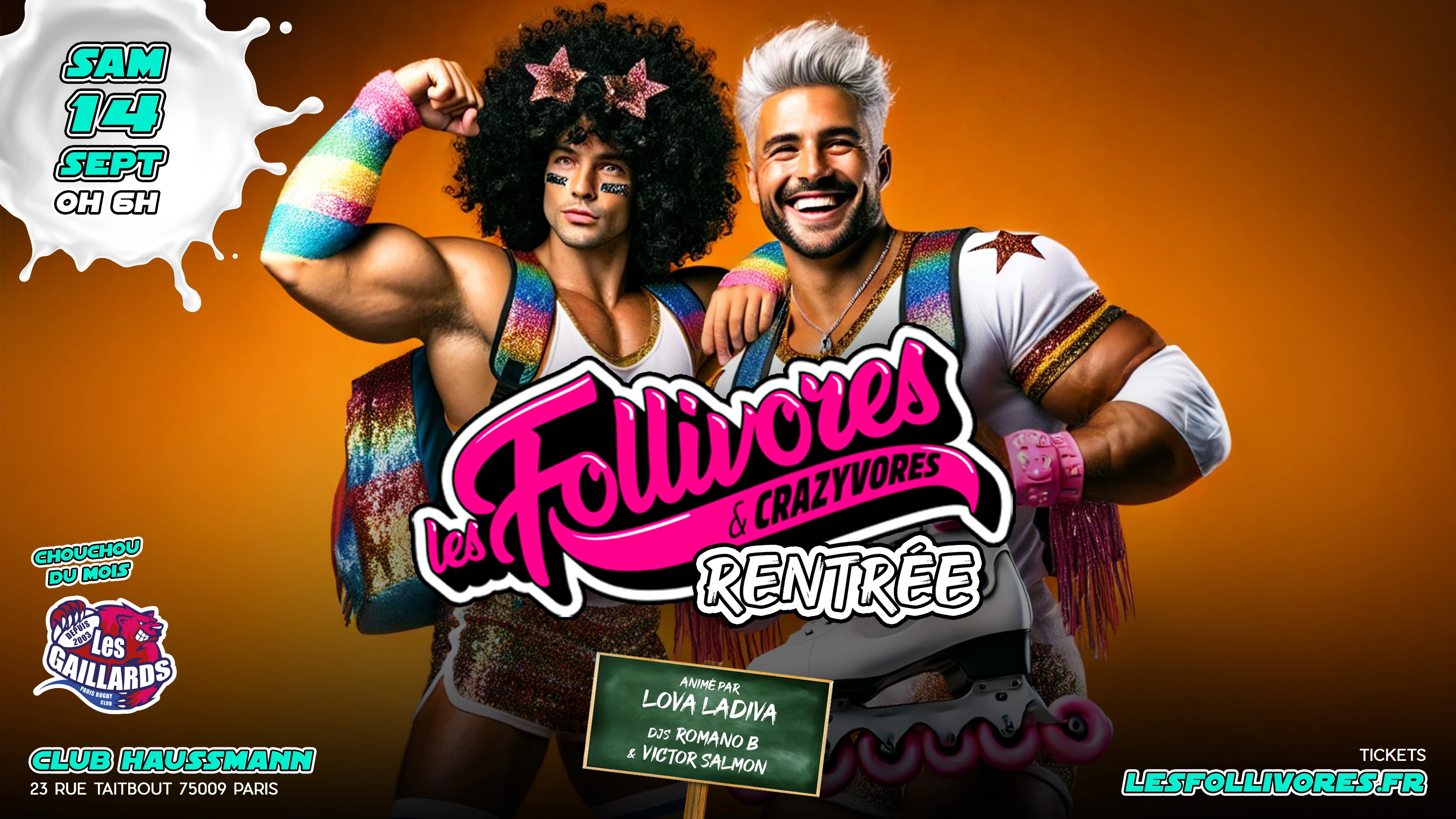 Les Follivores Rentrée Cover