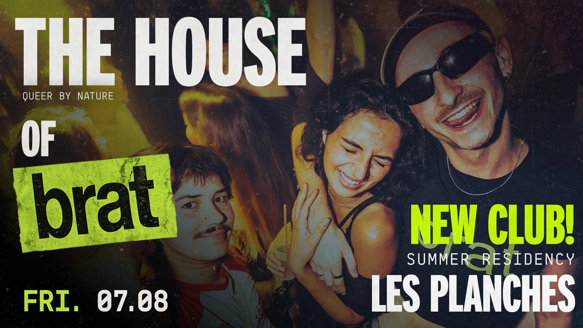 The House Of Brat — Summer Club Les Planches Cover