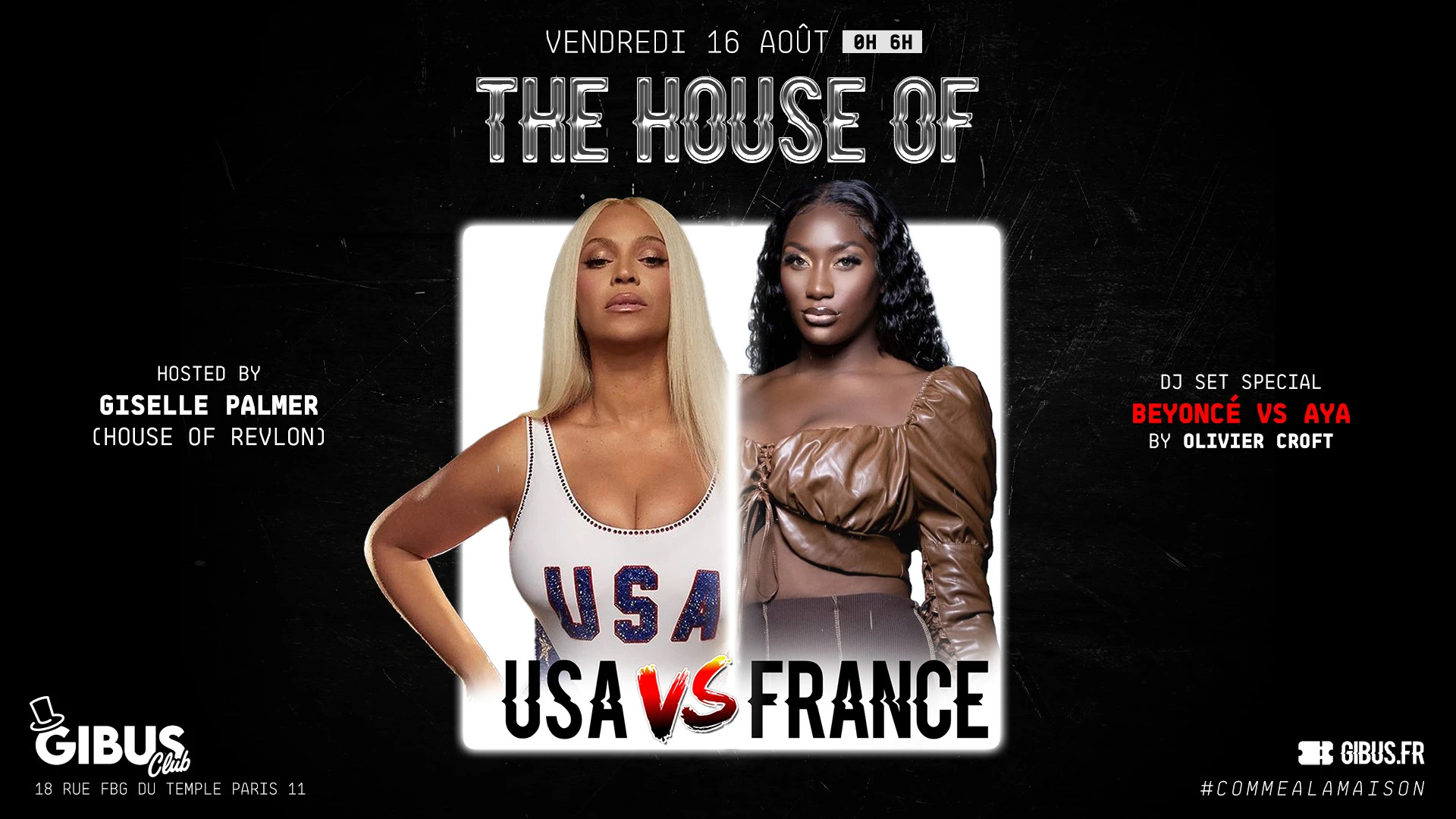 The House Of Usa Vs France Cover