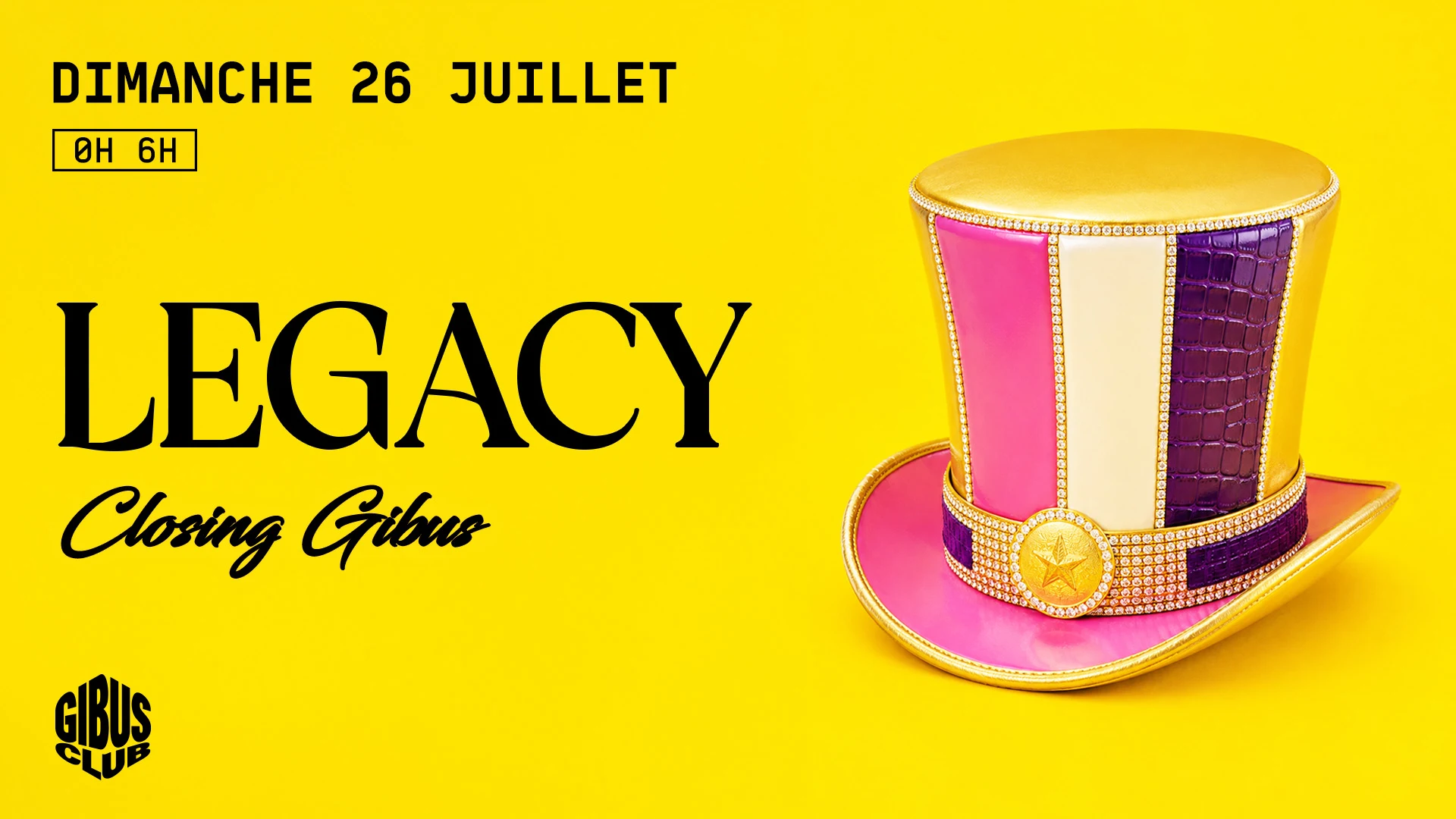 Legacy — Closing Gibus Cover