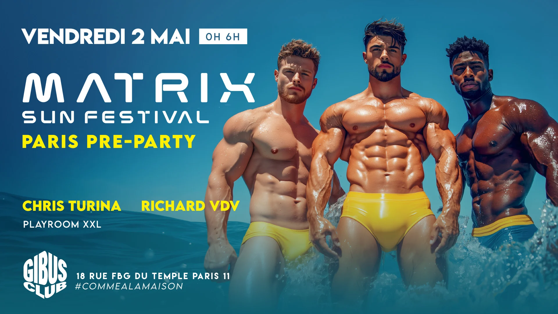 Pre-Party Matrix Sun Festival W/ Chris Turina Cover